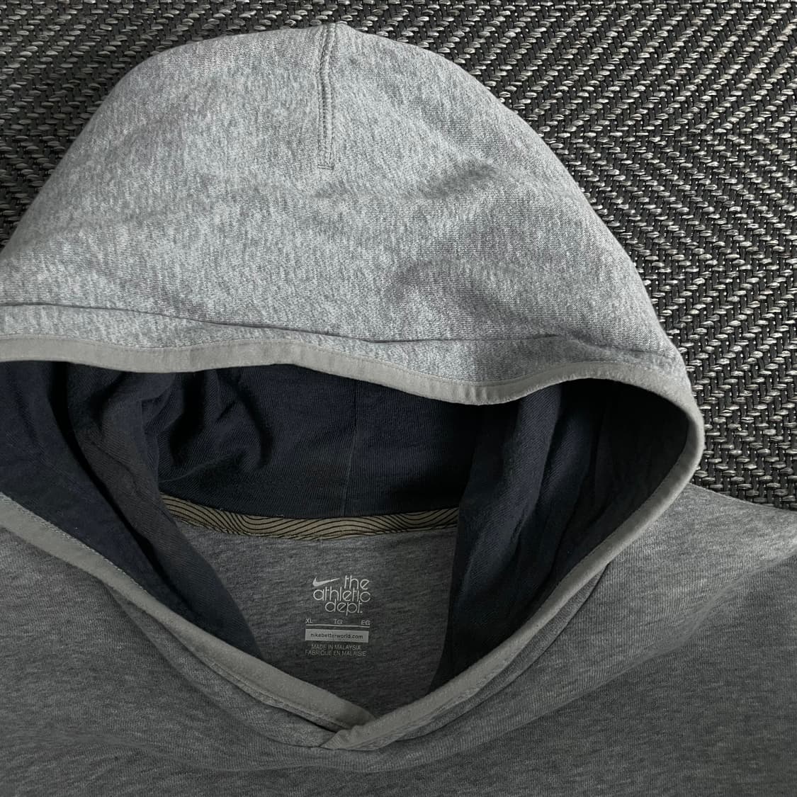 00s 나이키 올드스쿨 디테일 후드 티셔츠o 3286 상품이미지5