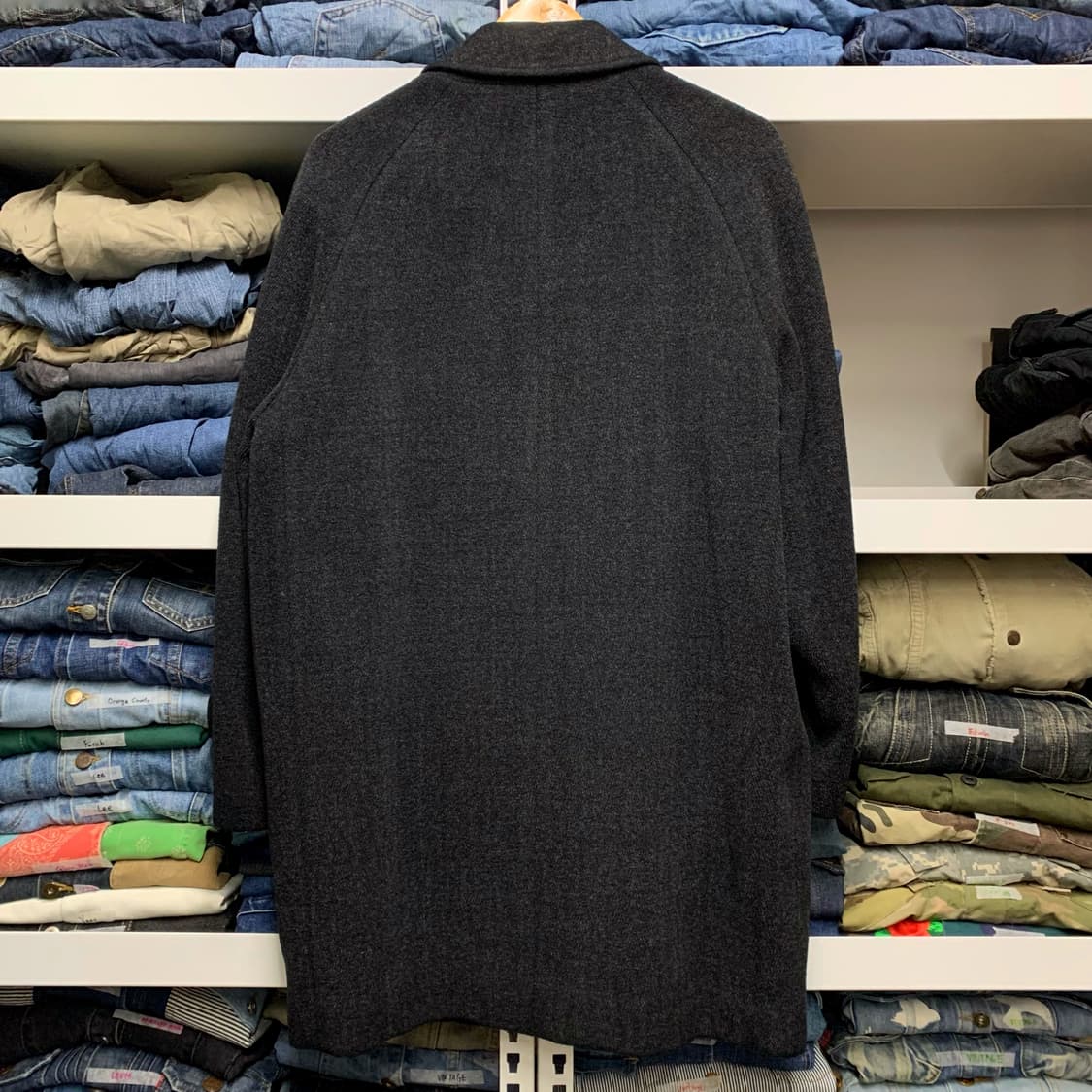 [L] 90's 런던 포그 래글런 싱글코트 상품이미지3