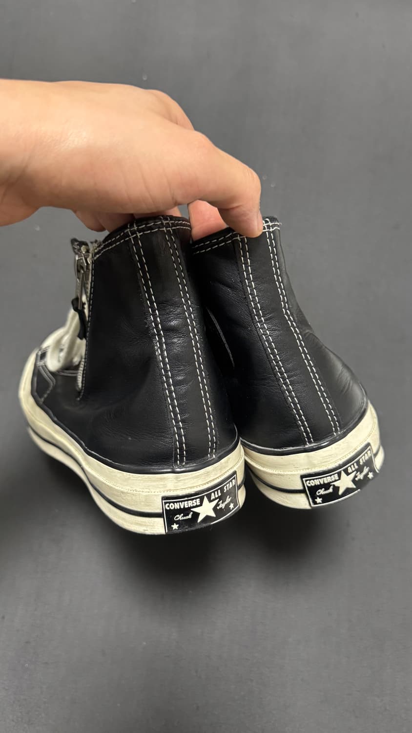 컨버스 척70 지퍼 레더 하이탑 270 상품이미지3