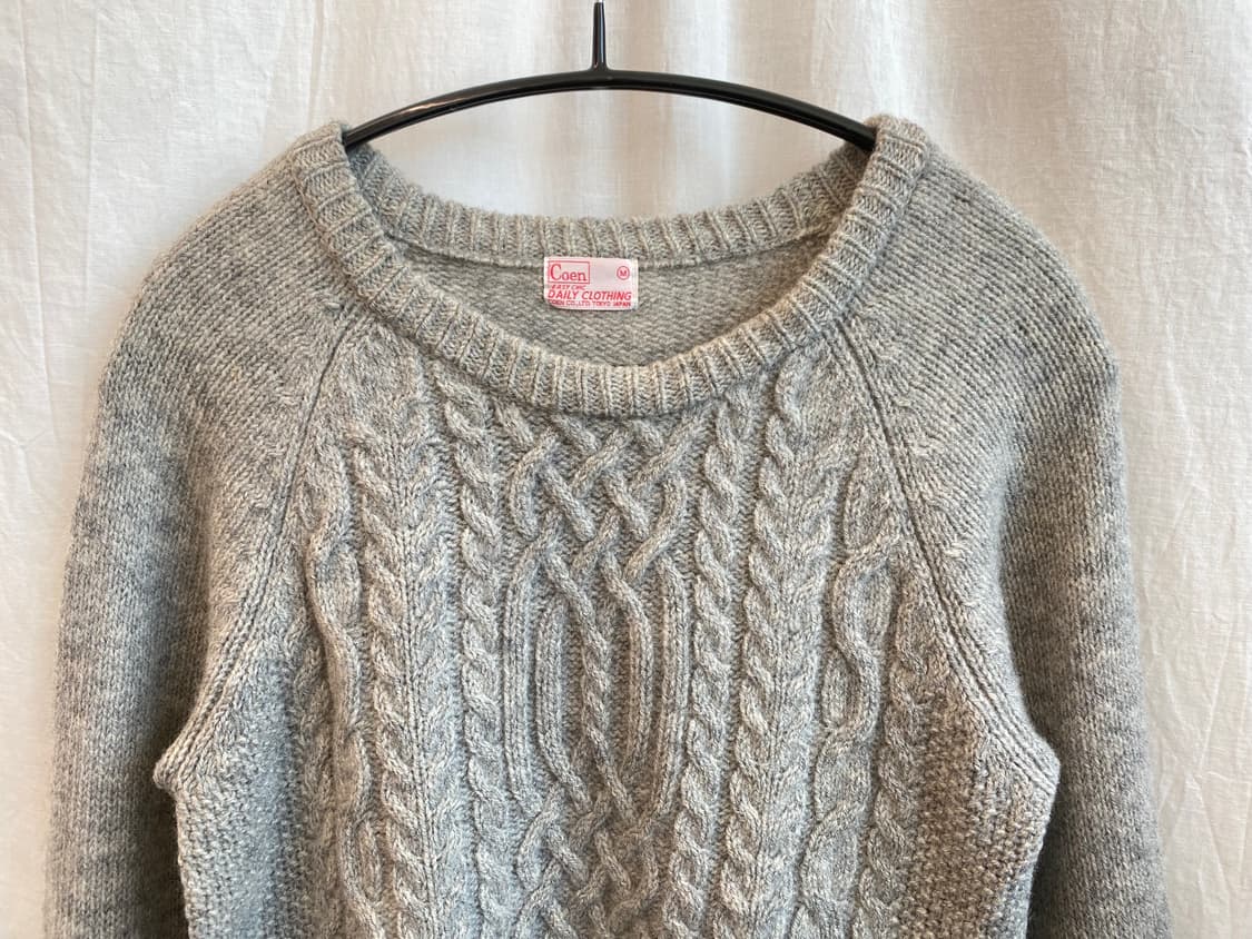 COEN 울100% 니트(M) 상품이미지3