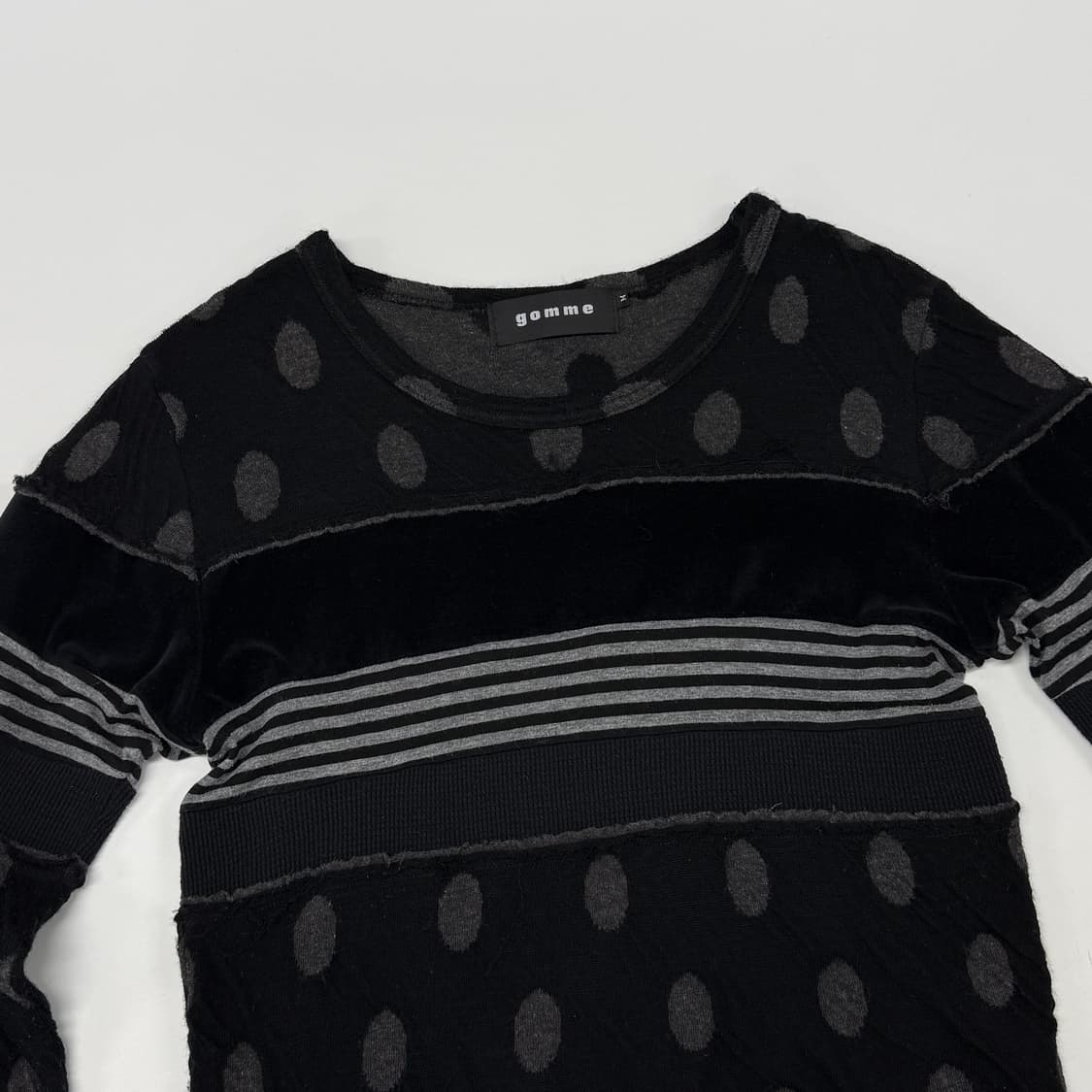 Gomme mixed top 상품이미지4