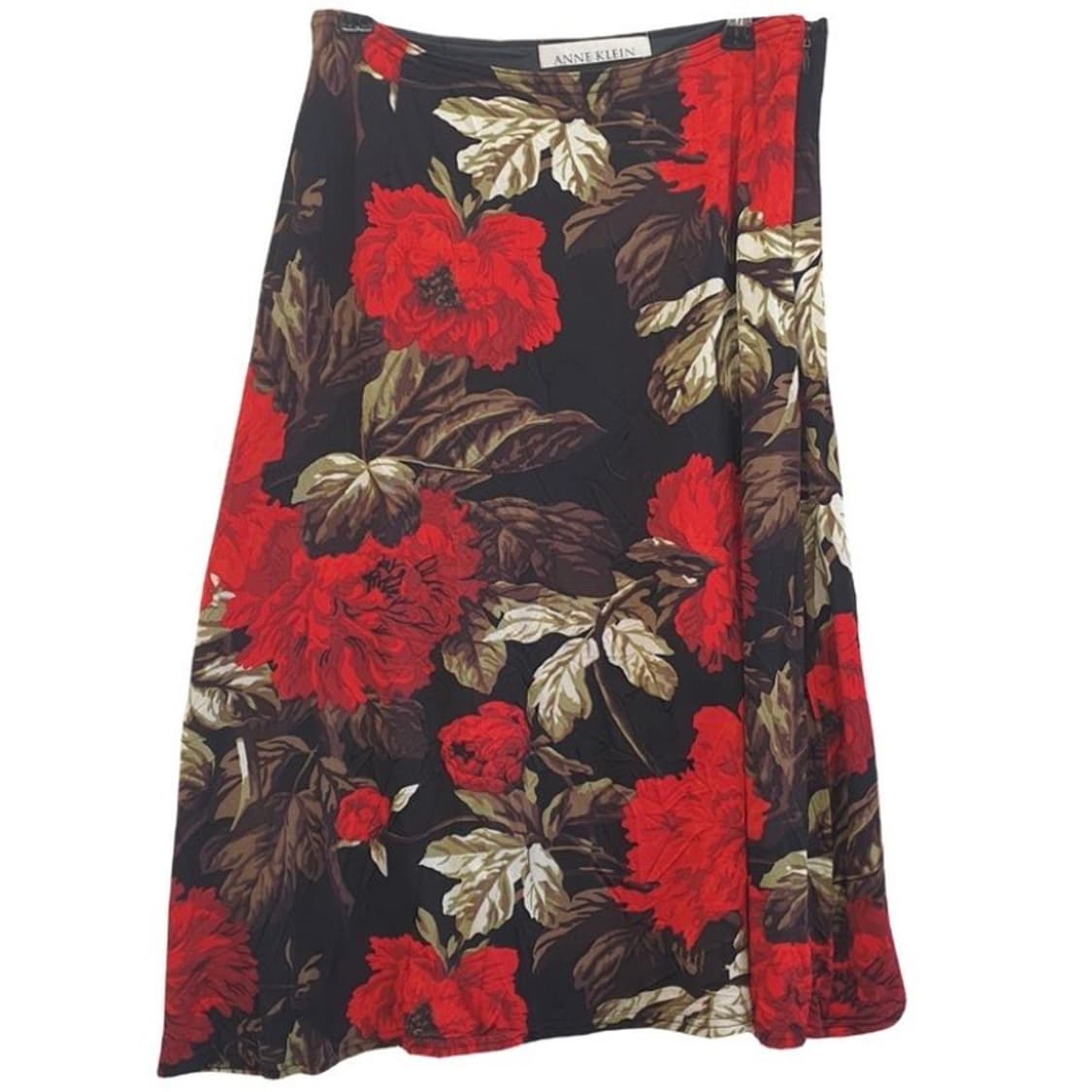 앤클레인 플라워 레이온 스커트 꽃무늬 모리걸 빈티지 상품이미지1