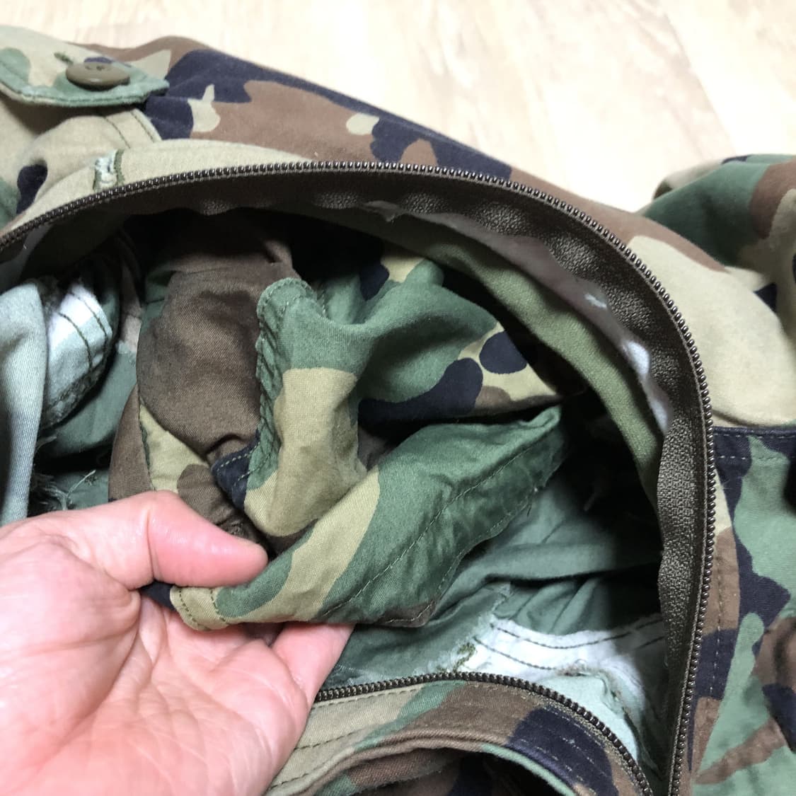 (M-L) 미군 US ARMY 우드랜드 필드자켓 M-65 야상 상품이미지3