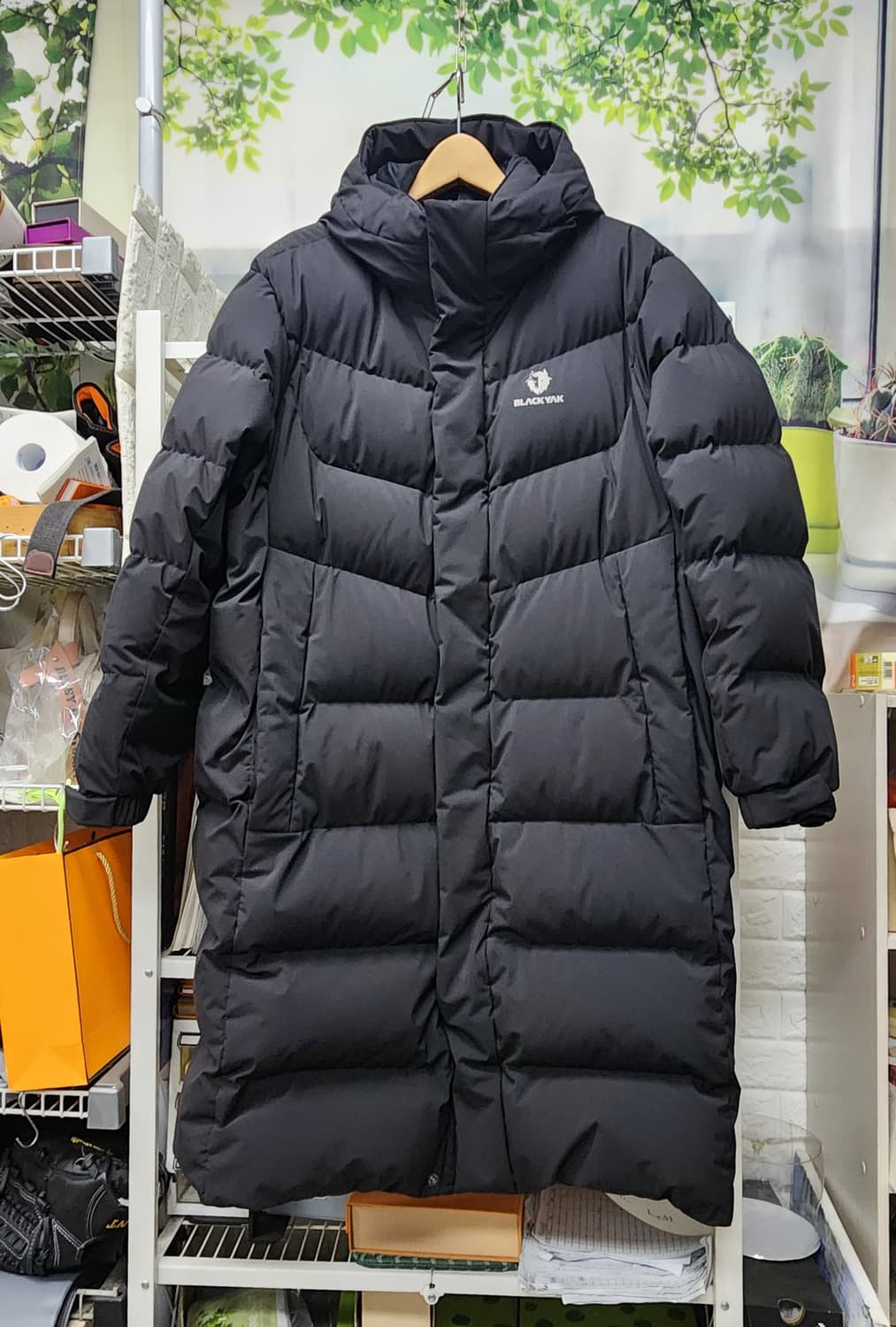 블랙야크 24년 남성 롱패딩 110~슬림 115 맥스벤치 XD59 상품이미지1