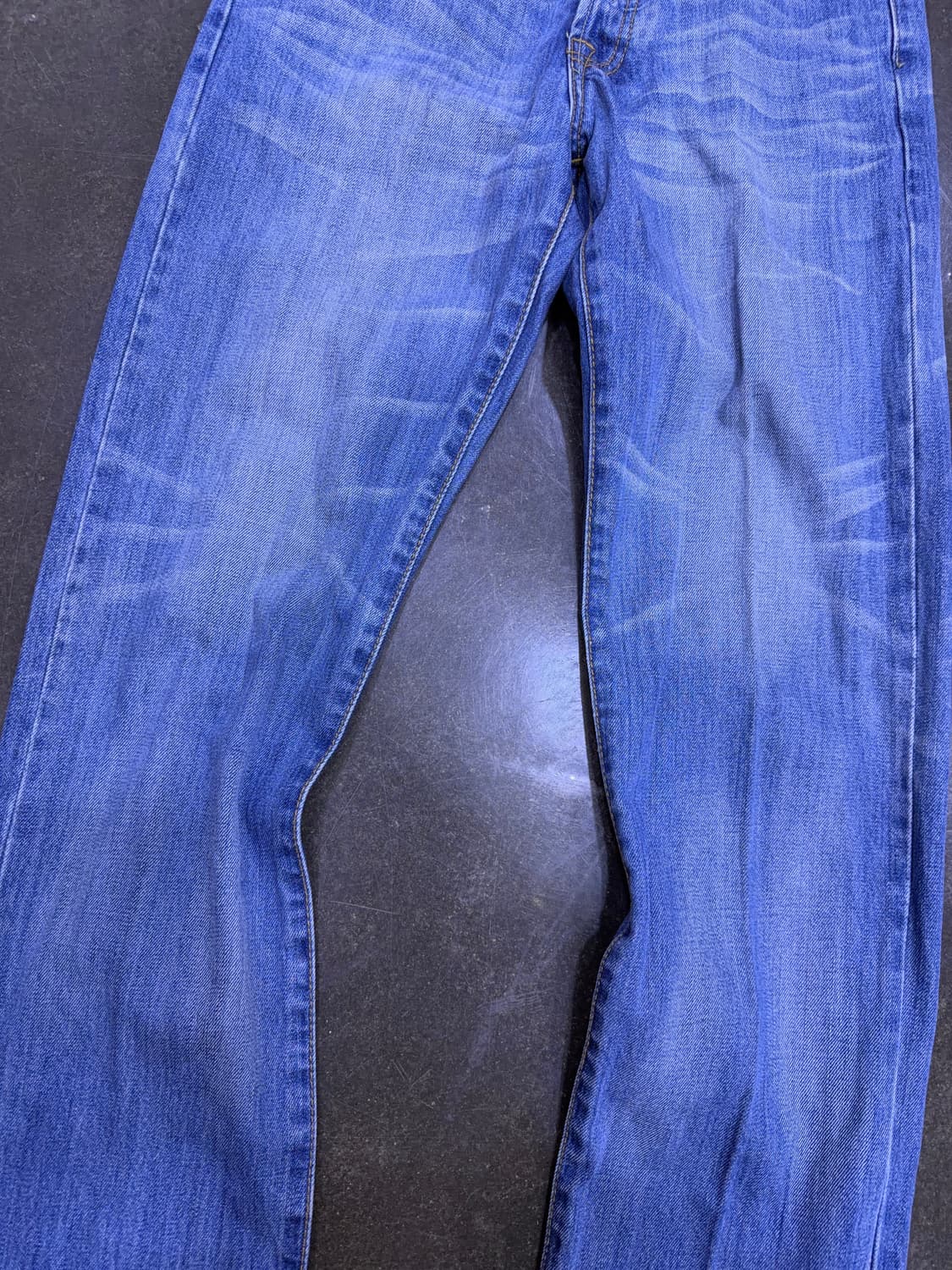 리바이스 501 레귤러핏 빈티지 라인 워싱 데님팬츠 31 상품이미지6