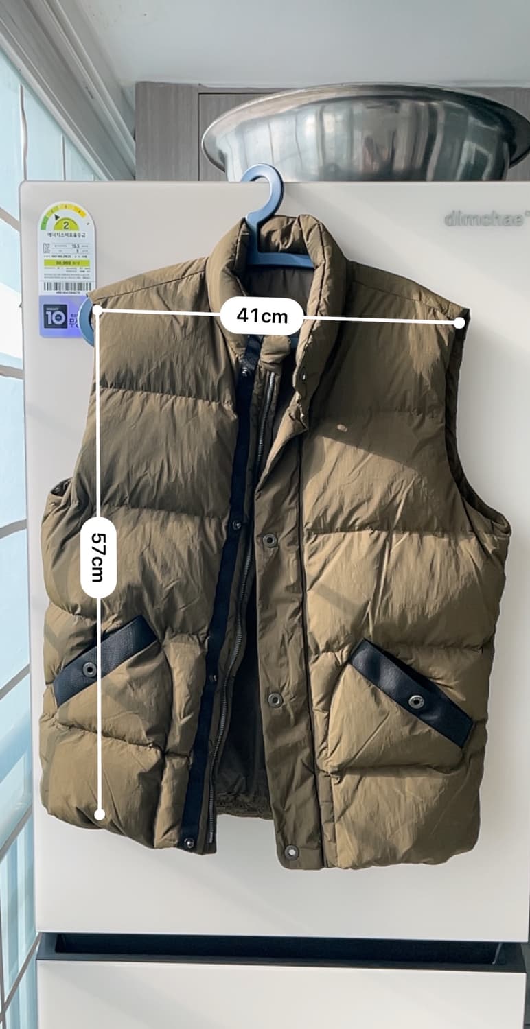 SALEWA 덕다운 베스트 XL 카키브라운 상품이미지5