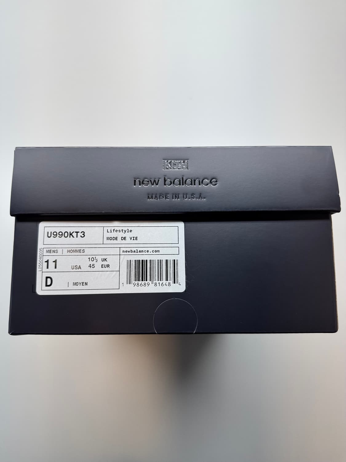 [290] 뉴발란스 x 키스 990v3 메이드 인 usa 할로우 상품이미지4