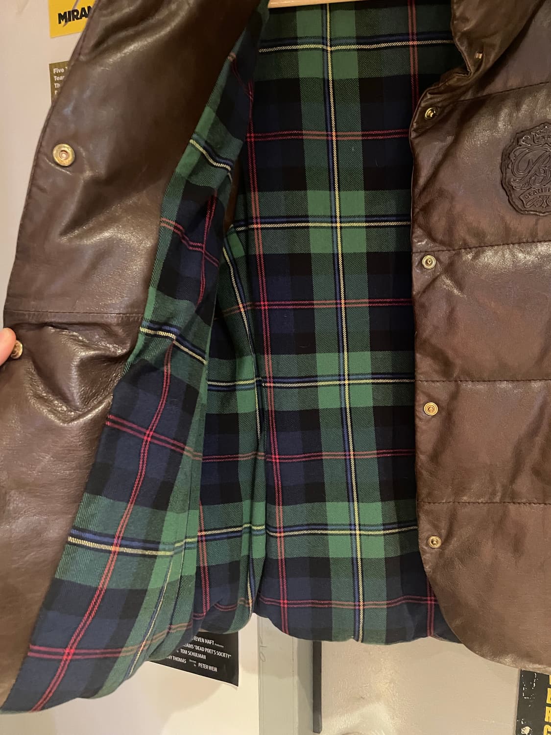 빈폴 양가죽 구스 베스트패딩 상품이미지5