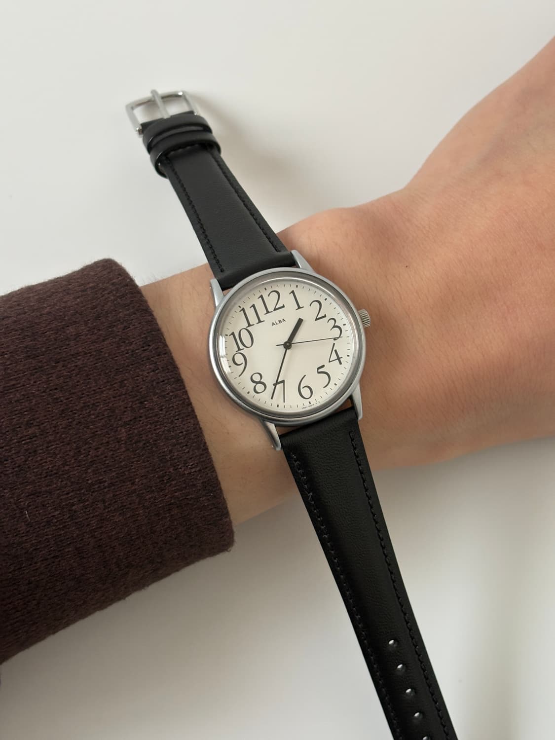 ALBA - 1990s Arabic Index Silver Quartz 상품이미지8