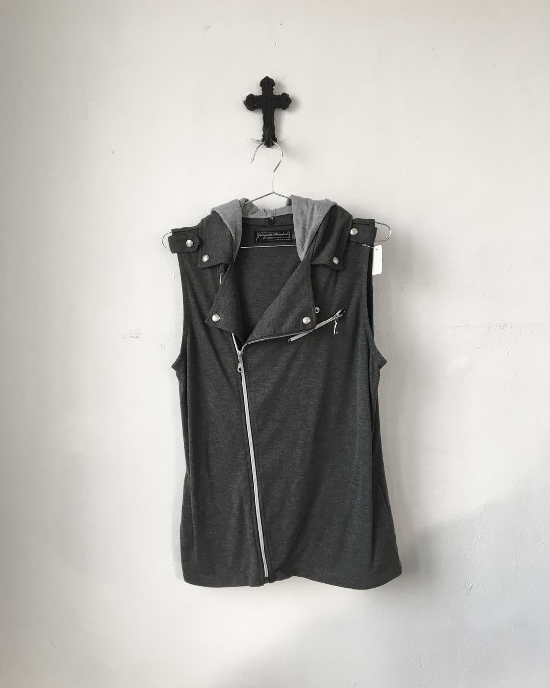 Hood layered vest 상품이미지2