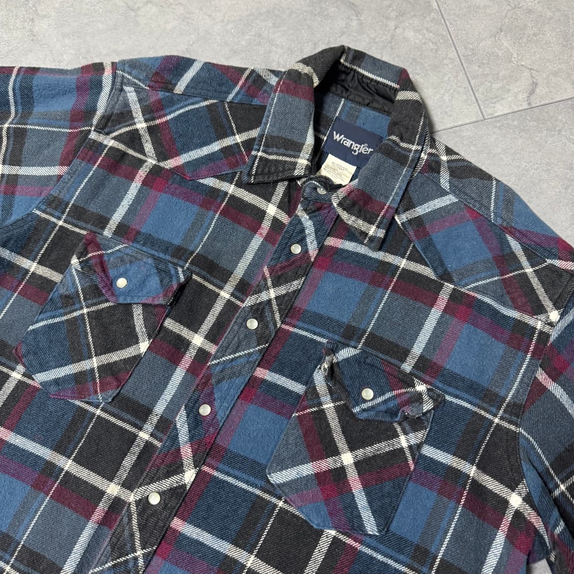 Wrangler 랭글러 체크 플란넬 셔츠 상품이미지2