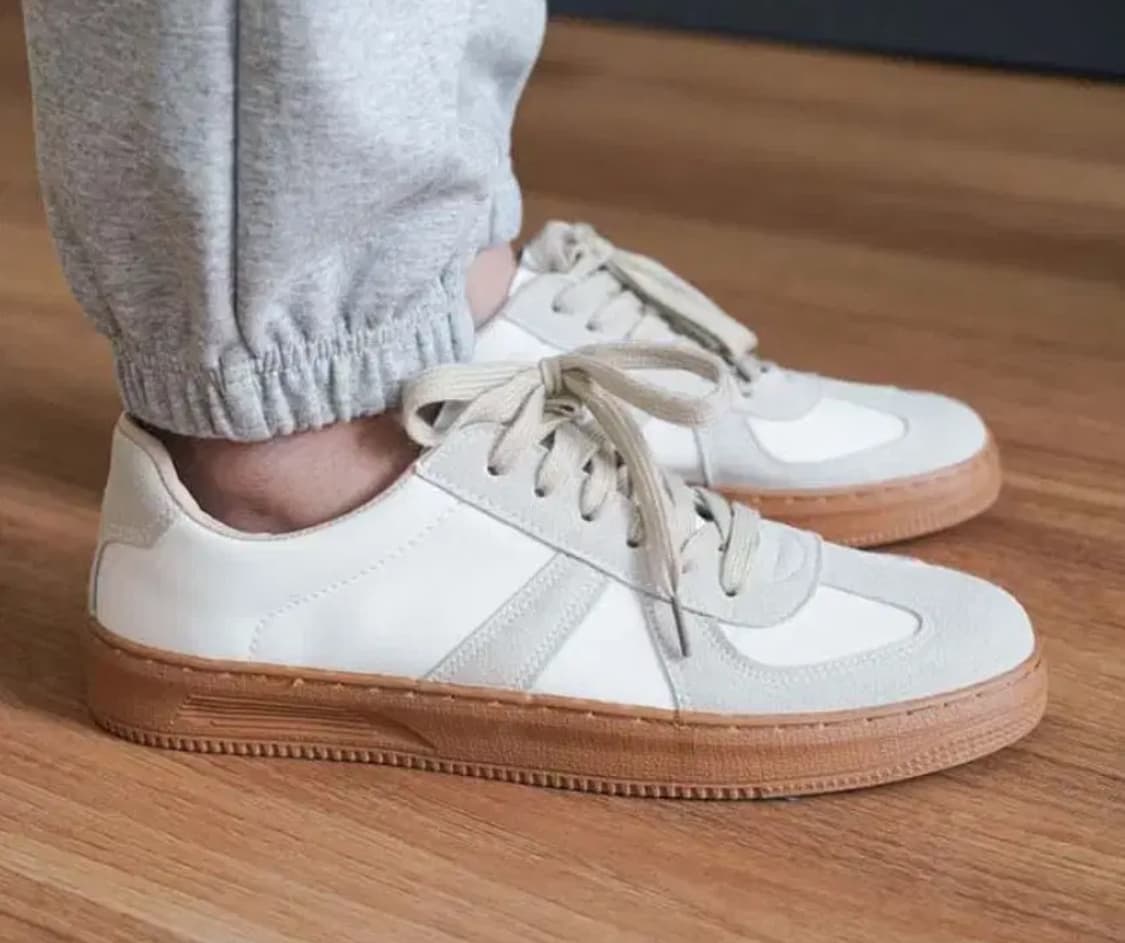 버튼 서울 독일군 스니커즈 오프화이트 275 상품이미지1