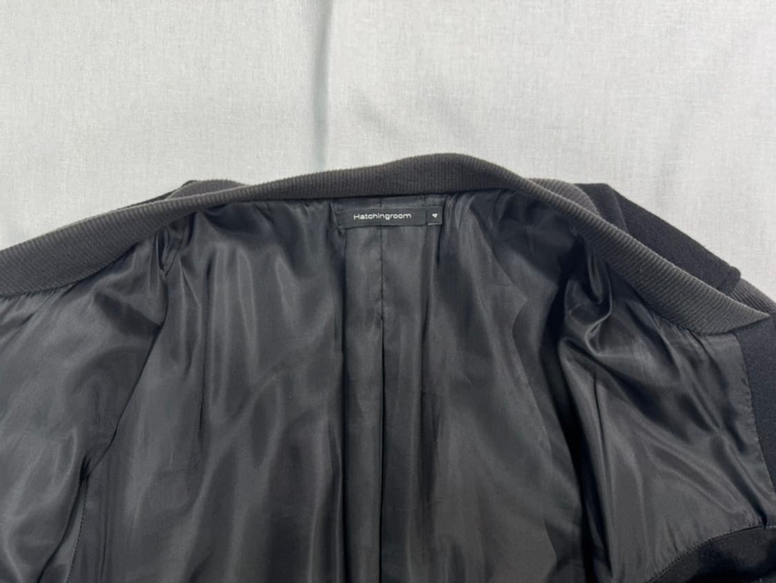 해칭룸 울 바시티 / 4사이즈 / 블랙 상품이미지4