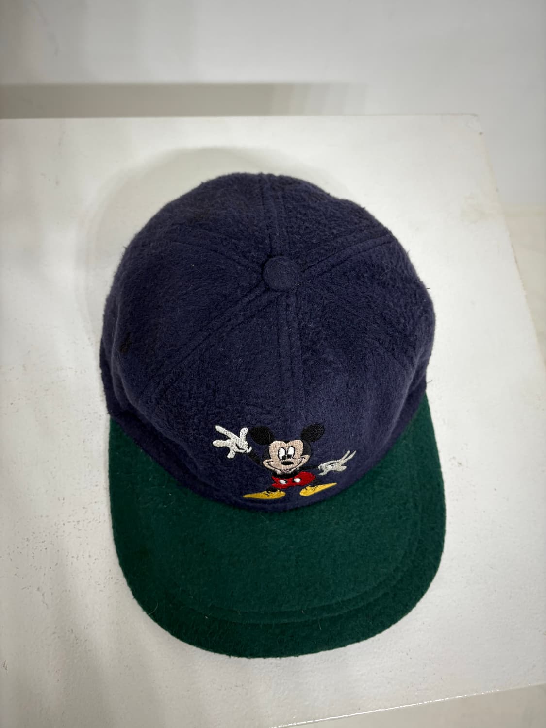 90's  Mickey unlimited Fleece Wool cap 상품이미지3