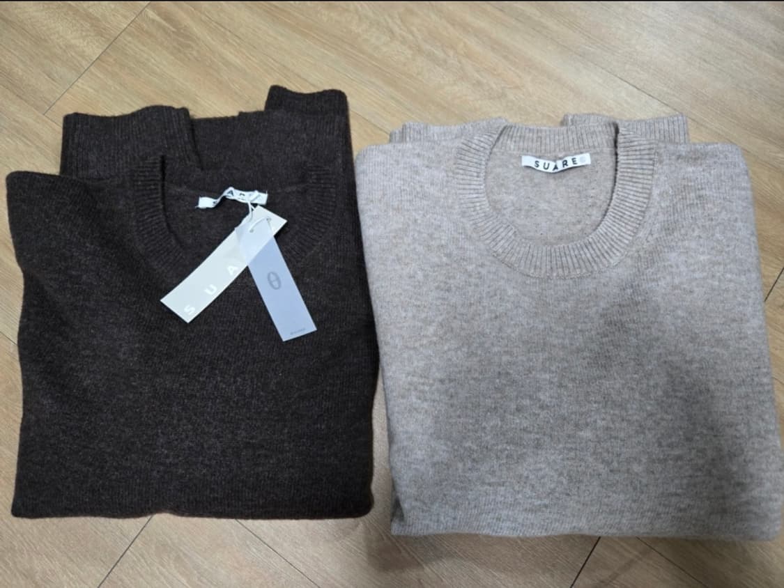 수아레  [with 김무열] 데일리 라운드 니트 상품이미지2