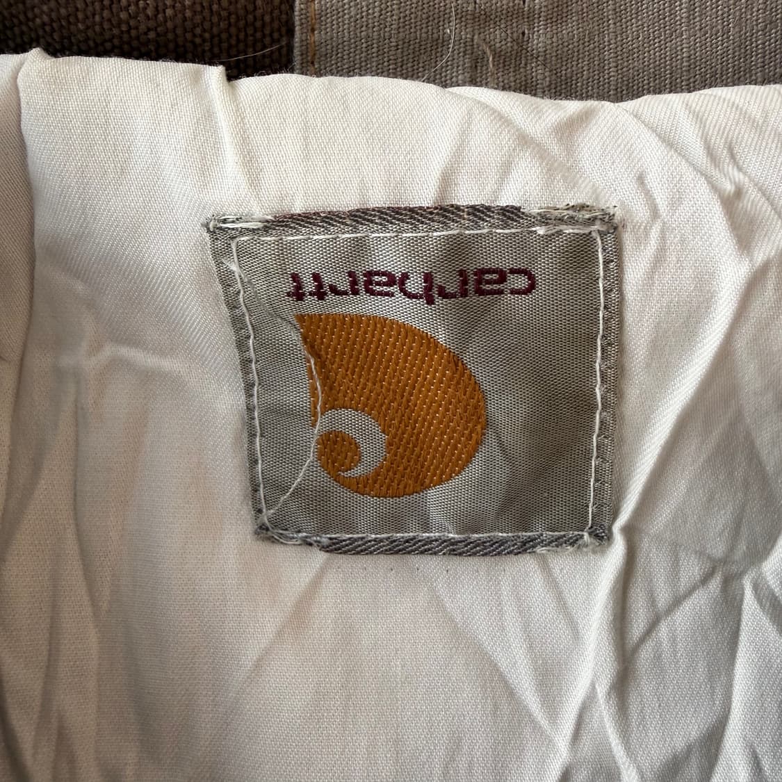 칼하트 리메이크 패치워크 워크 자켓 L 0206 상품이미지9