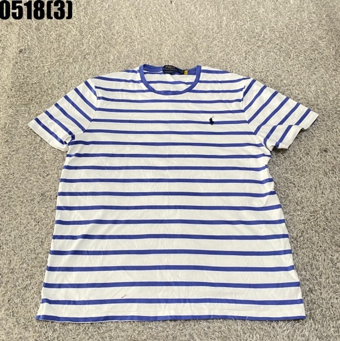 폴로 랄프로렌 스트라이프 반팔티셔츠 상품이미지1
