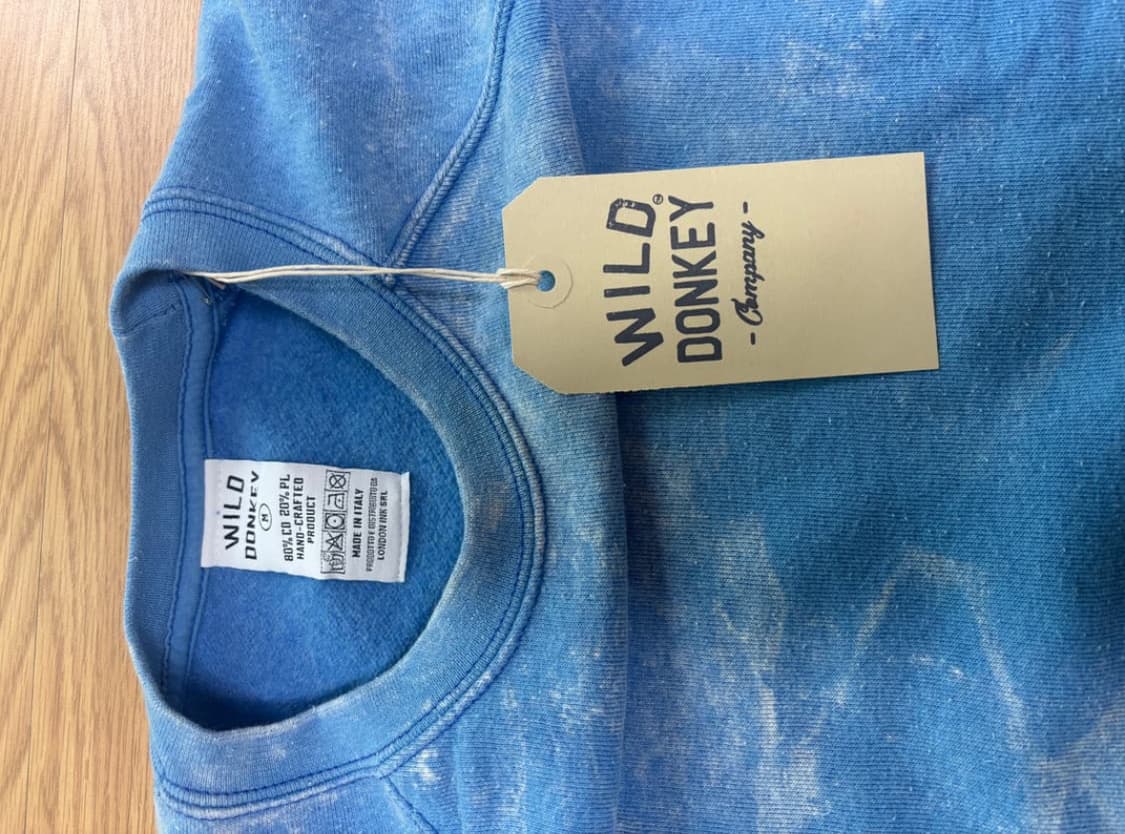 [새상품] 와일드 동키 맨투맨 스웻셔츠 M 상품이미지4