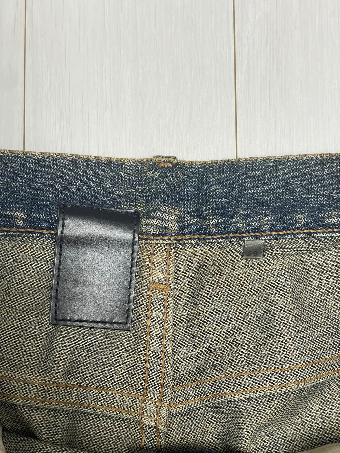 디올옴므 aw04 ‘votc’ rust denim 상품이미지7