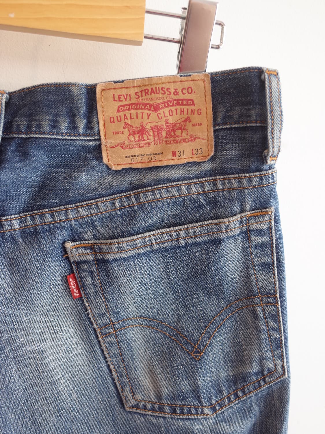 Levi's 리바이스 517 빈티지 부츠컷 데님  상품이미지6