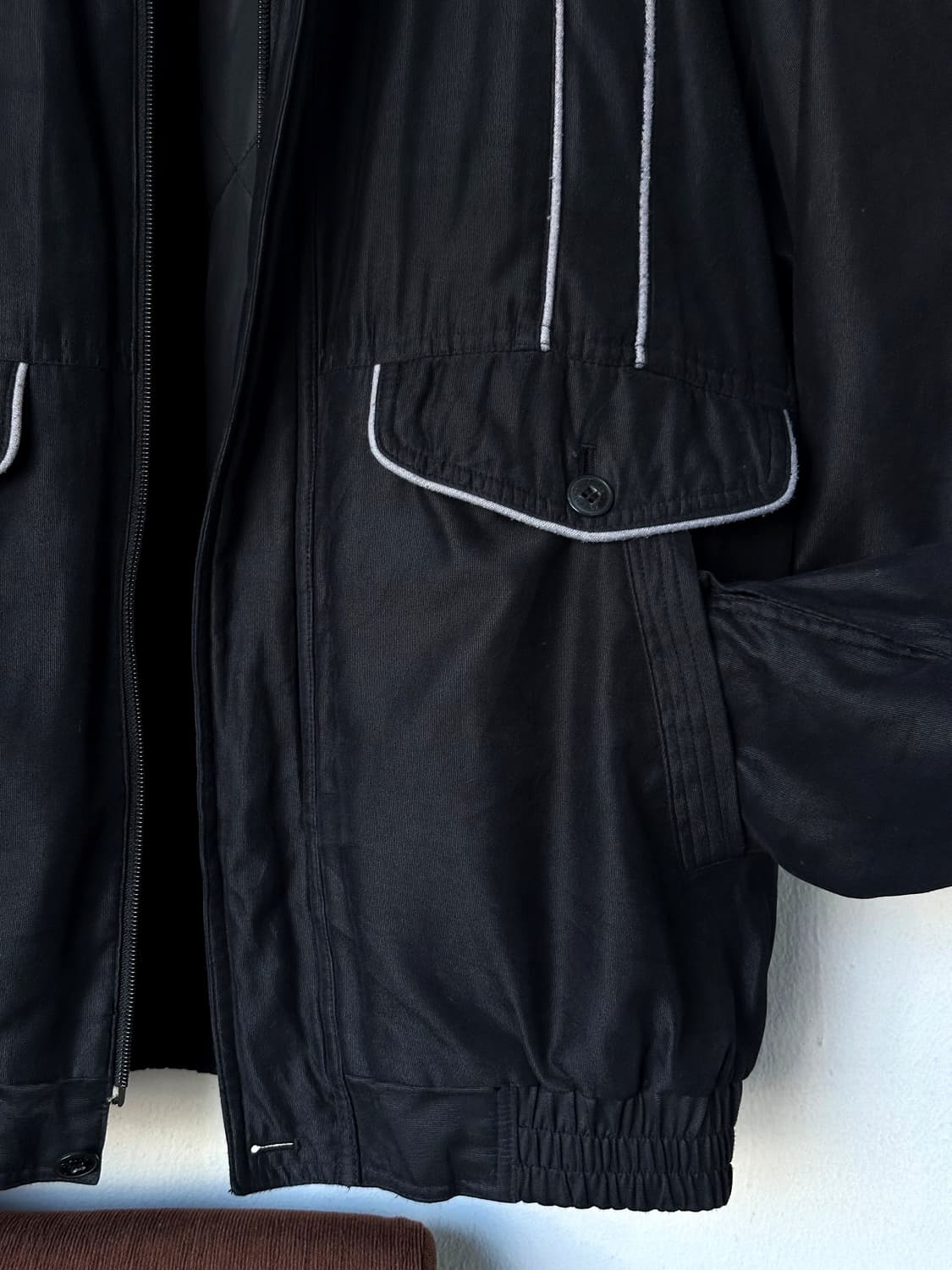 Soft fabric design blouson jacket 상품이미지3