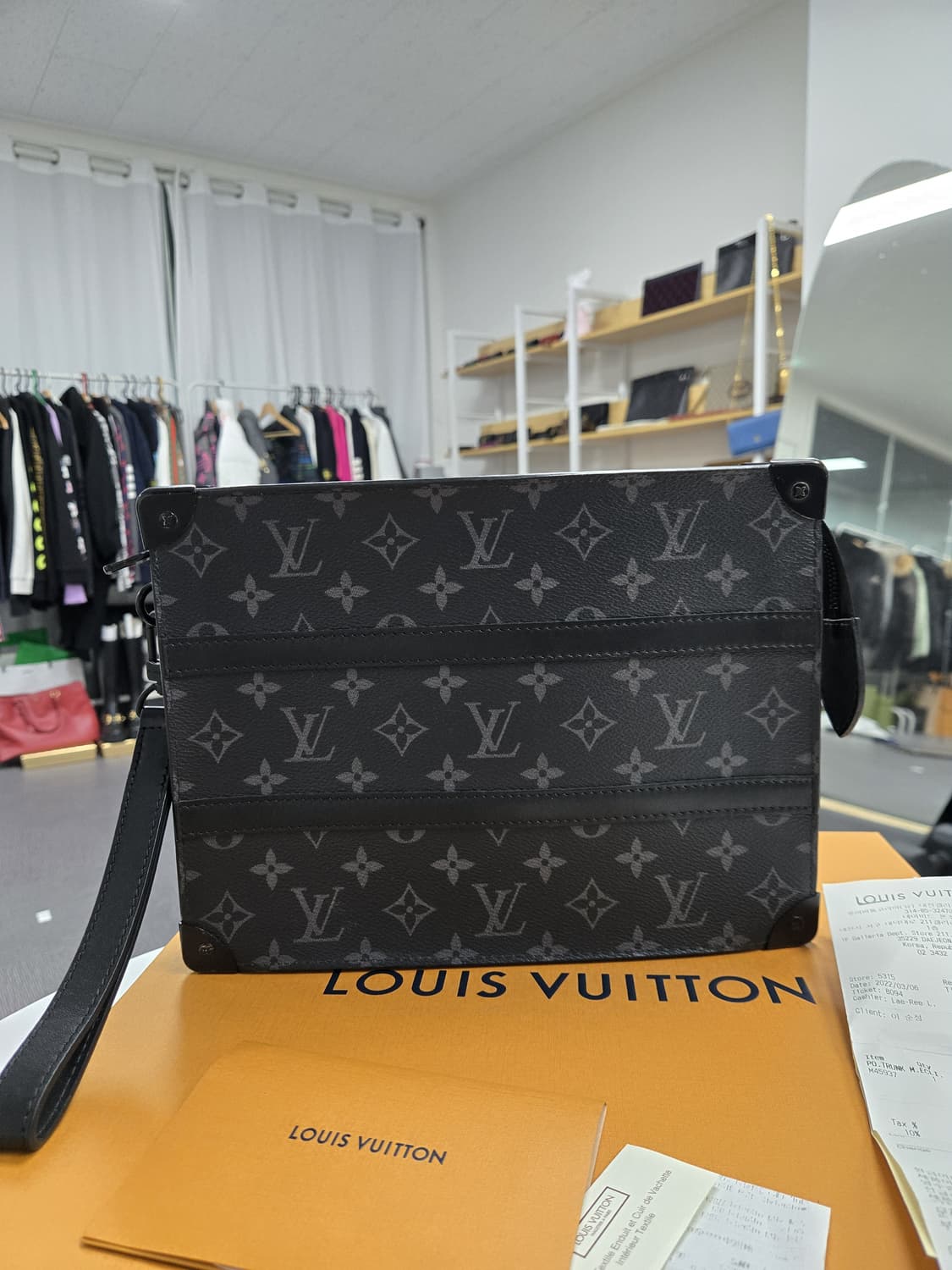 [A급컨디션]루이비통 이클립스 트렁크 클러치백 상품이미지2