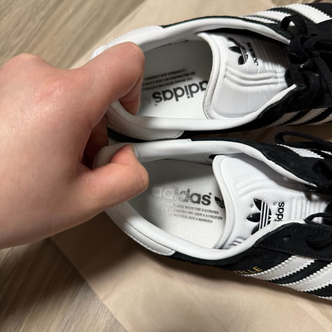 [ADIDAS] 아디다스 BB5476 가젤 코어블랙 260 상품이미지5