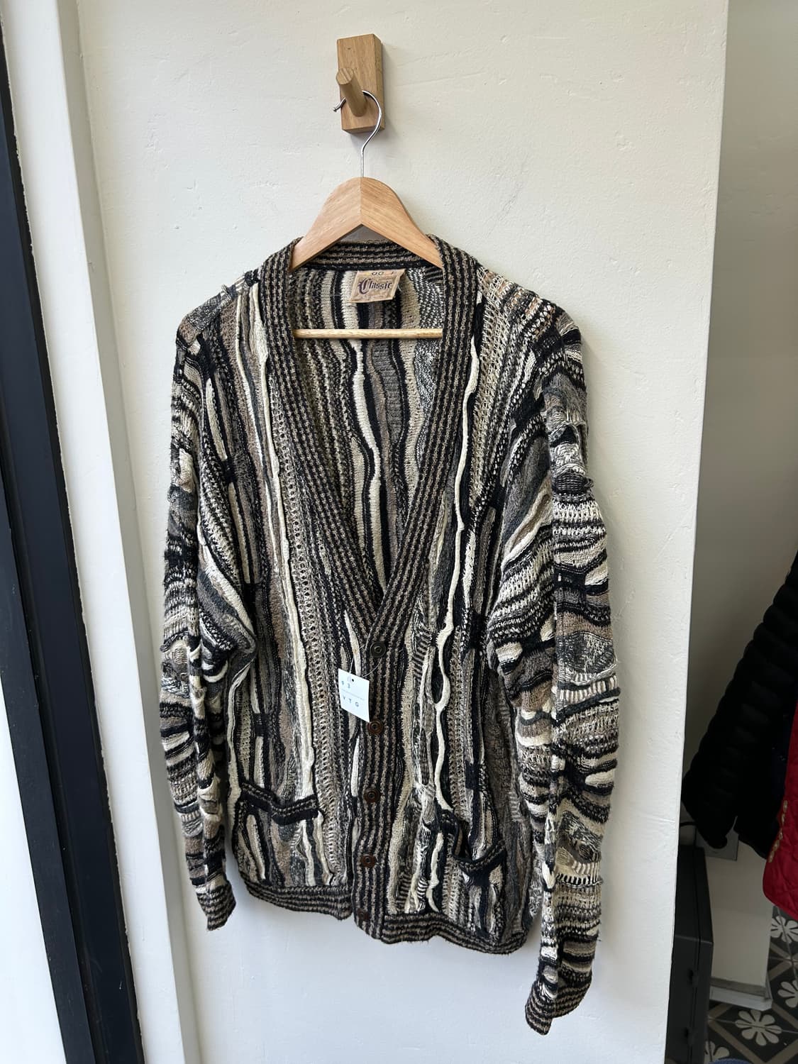 쿠지 가디건 상품이미지2