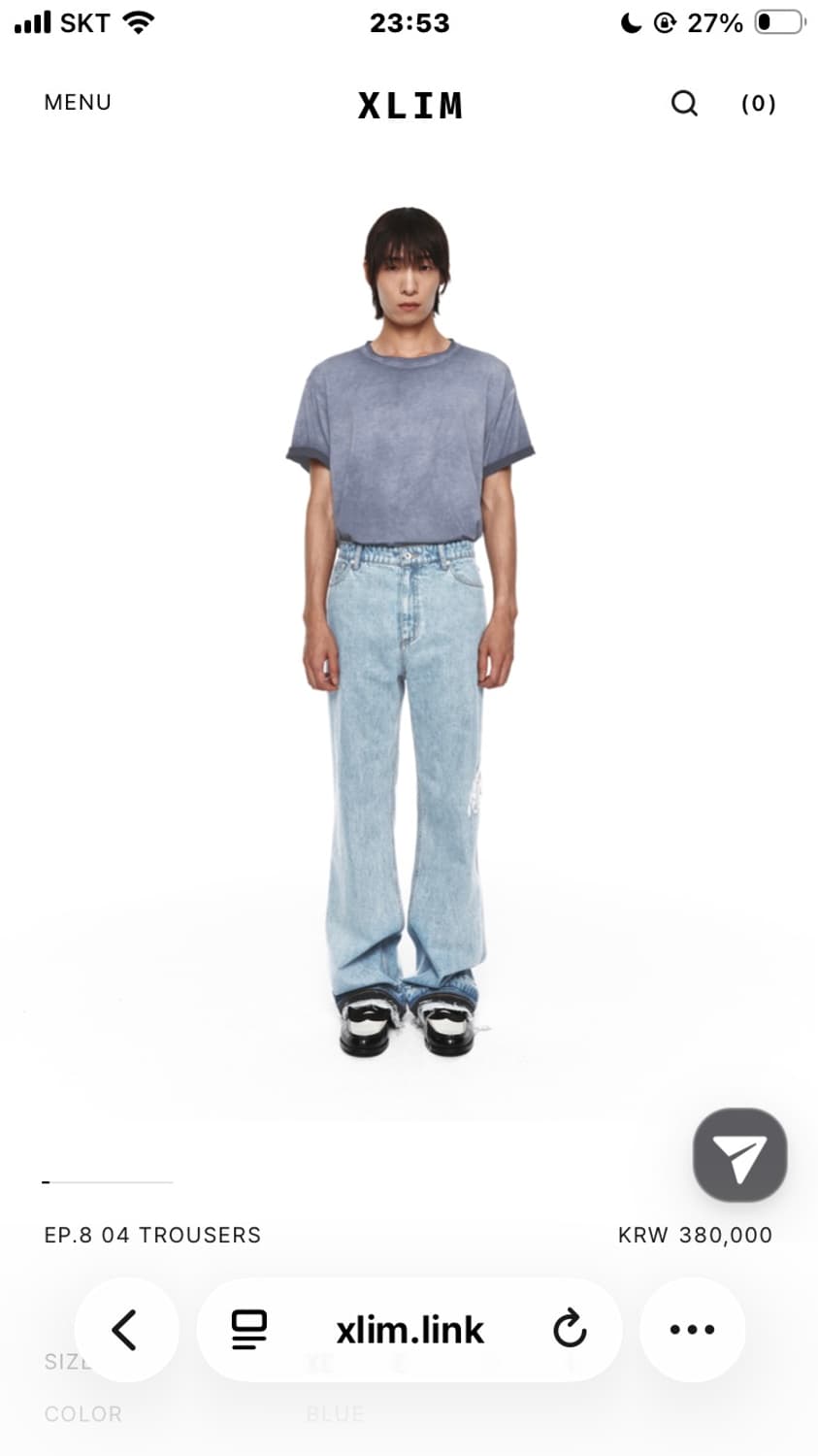 Xlim ep.8 04 trouser 상품이미지1