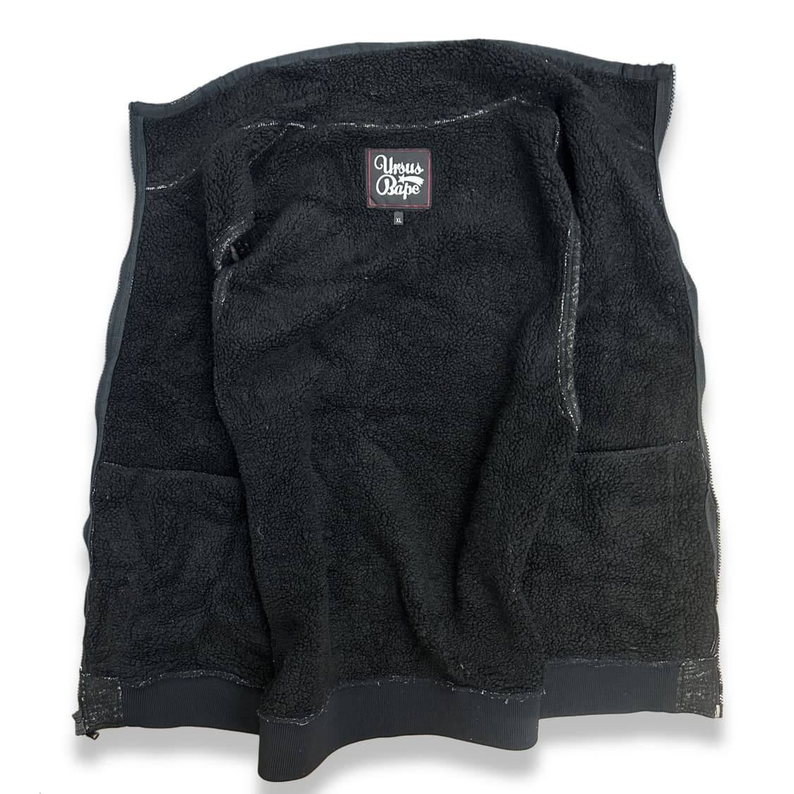 URSUS BAPE 플리스 베스트 XL 상품이미지3
