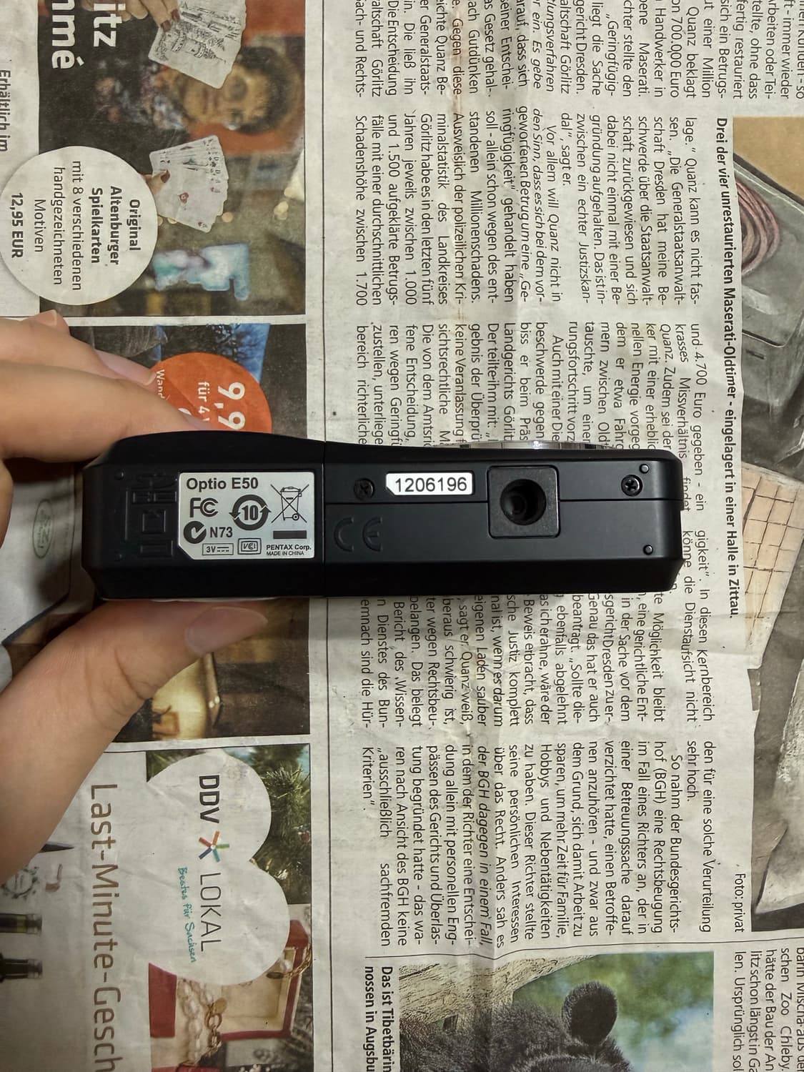 펜탁스 Pentax optio E50 상품이미지4