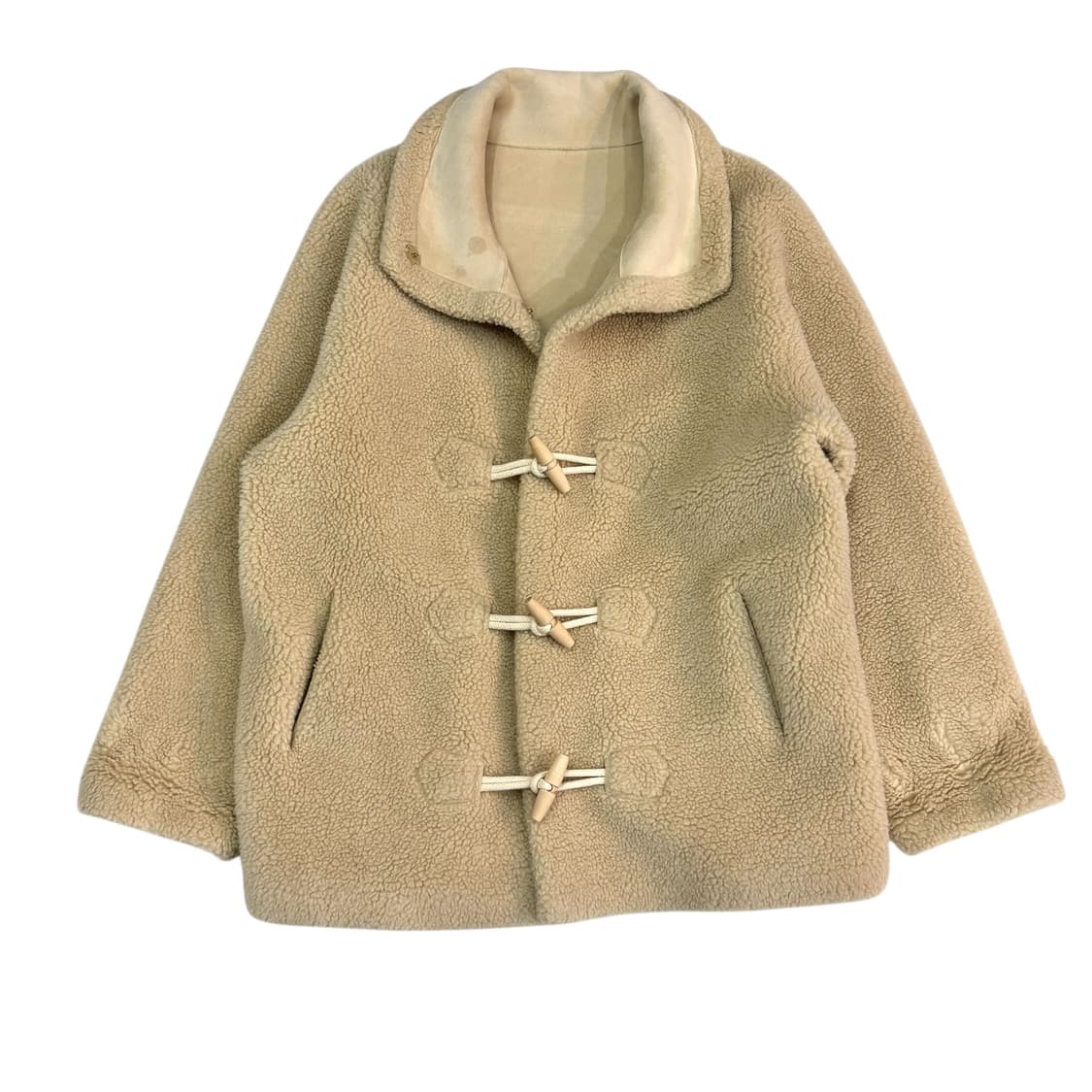 엔오르 리버시블 울 무스탕 상품이미지1