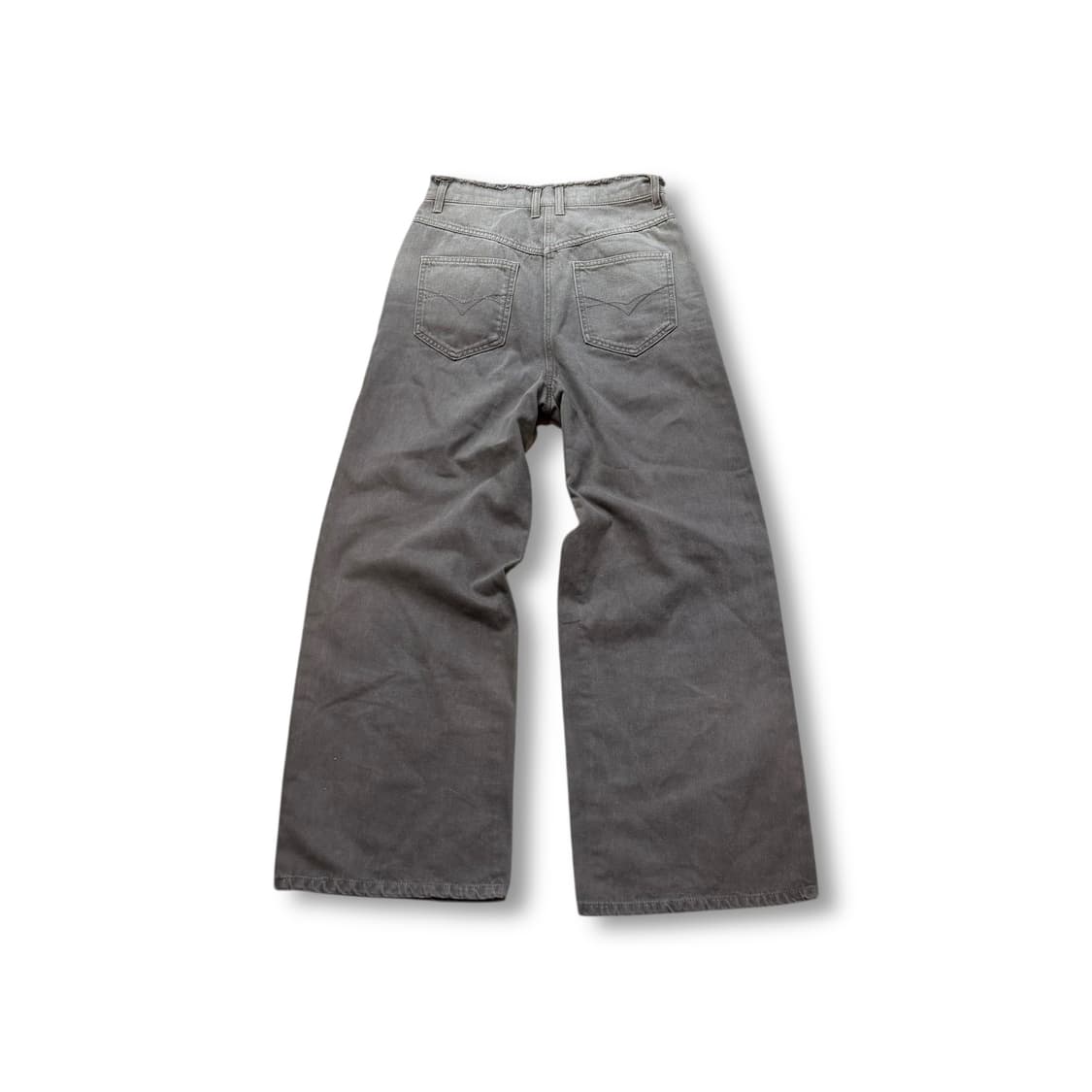 럭키 슈에뜨 하이웨스트 그라데이션 와이드 데님  상품이미지2