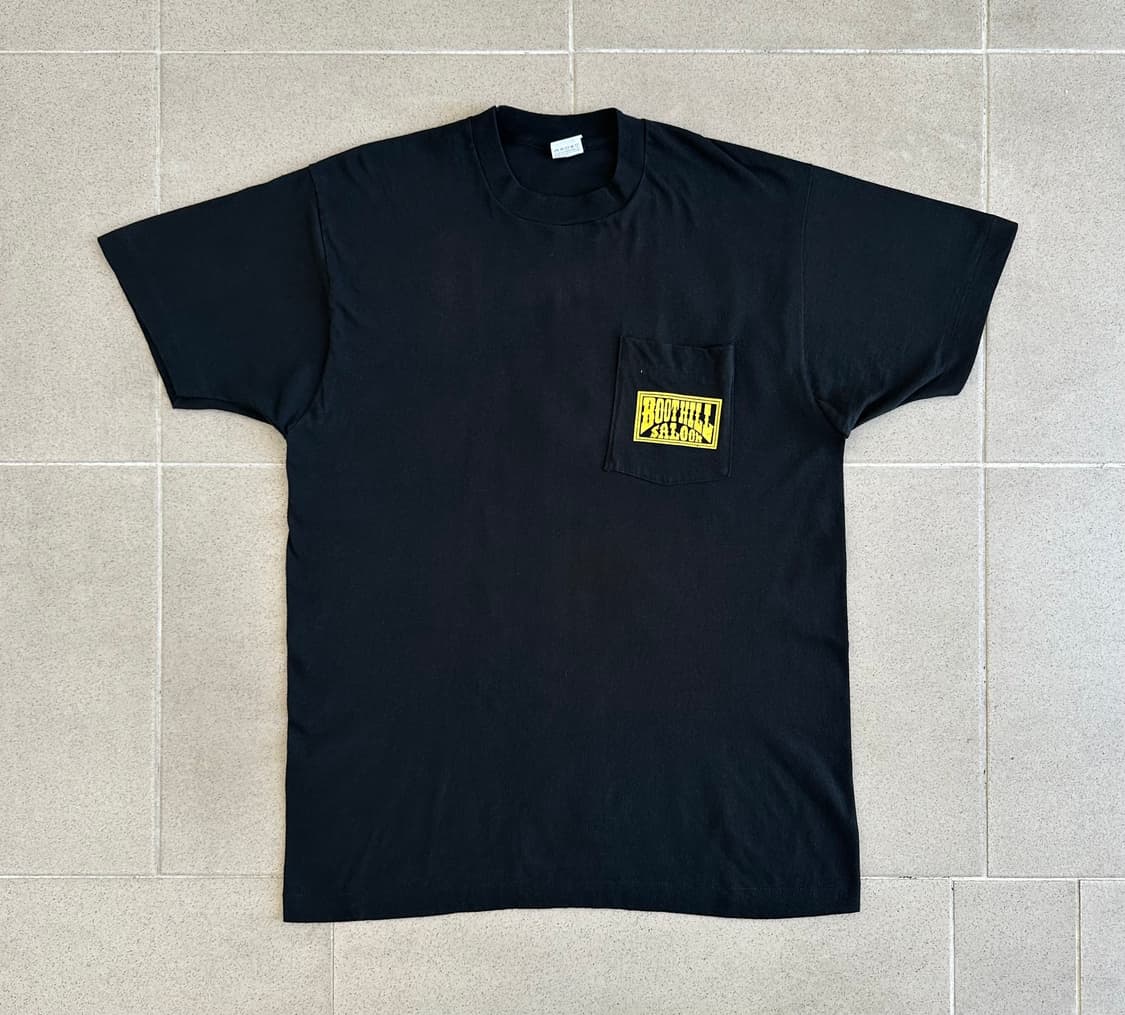 90s 빈티지 바이커 티셔츠 XL Boothill Saloon 상품이미지2