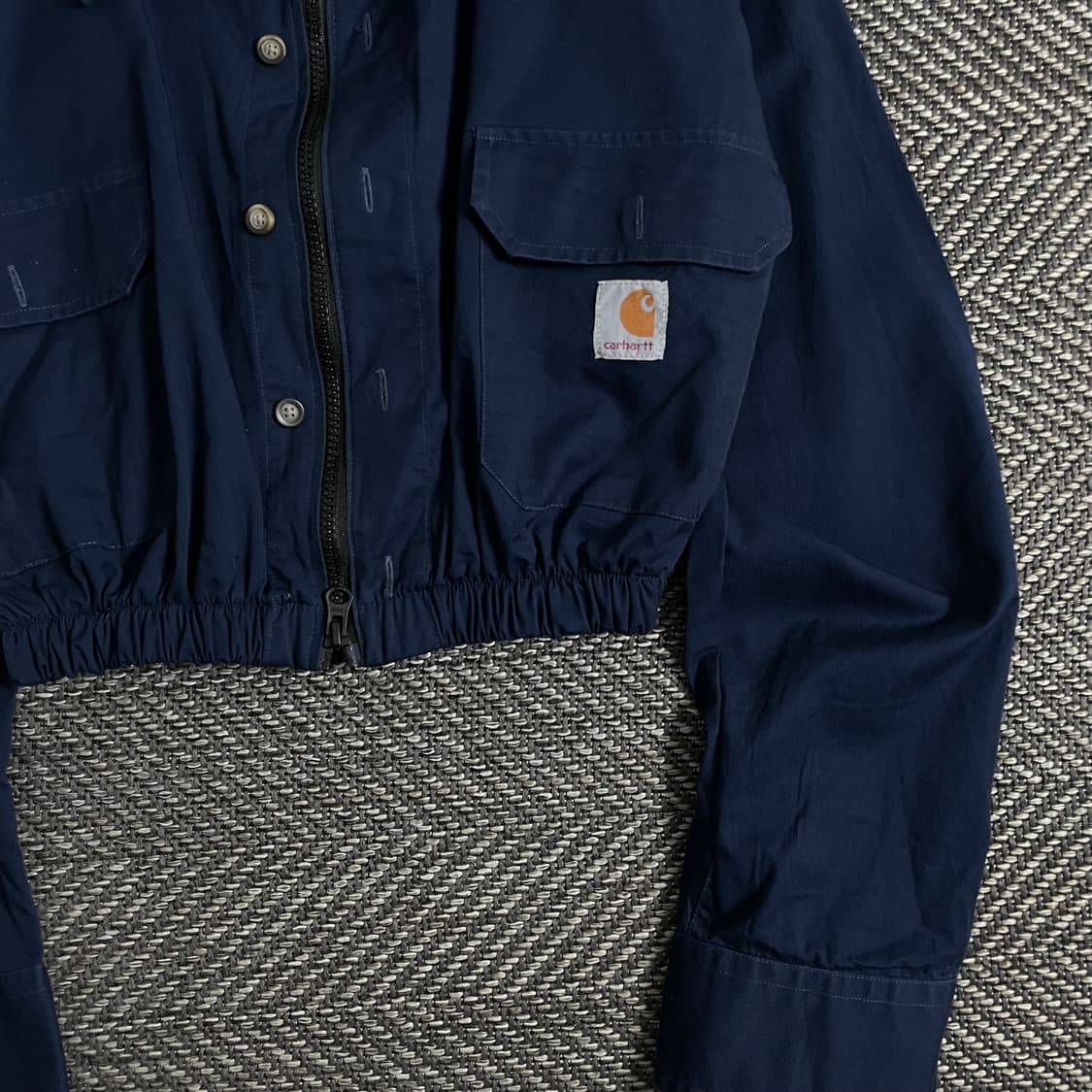 칼하트 크롭 리메이크 투웨이 셔츠 자켓o 2999 상품이미지2