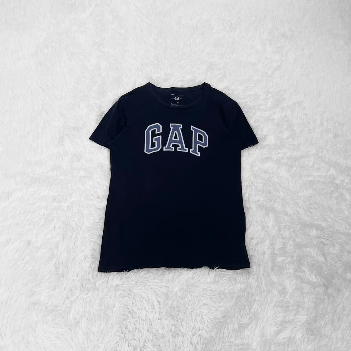 갭 GAP 스펠 로고 반팔티 네이비 상품이미지2
