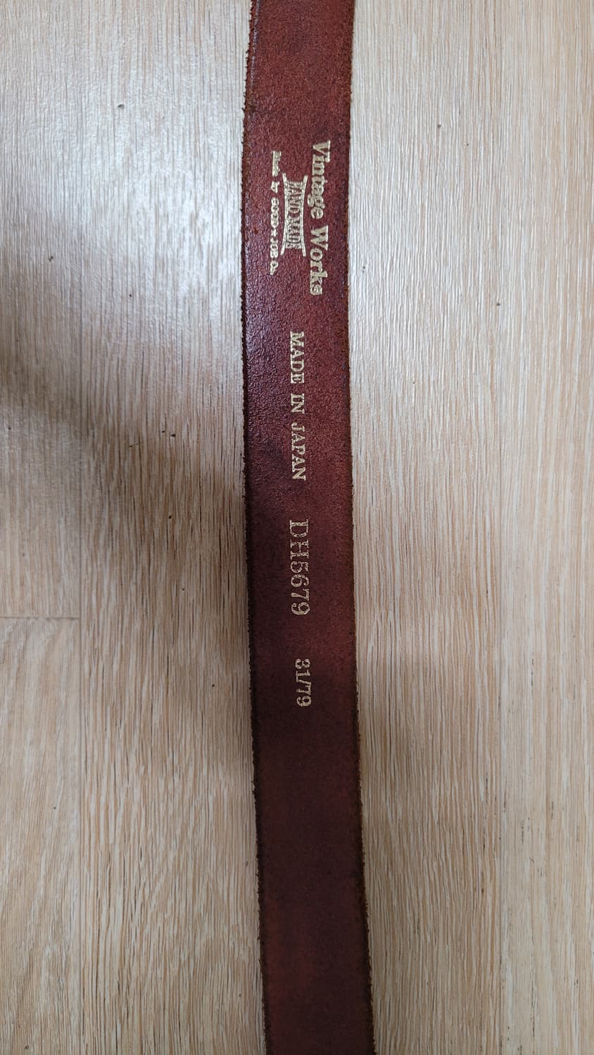 빈티지웍스 게리슨 벨트(차심) DH5679, 31사이즈 상품이미지5