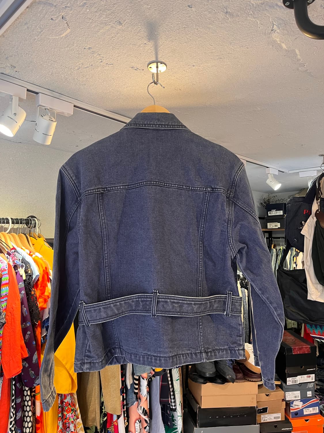 90년대 게스 데님 라이더 자켓 (한국제) 상품이미지4