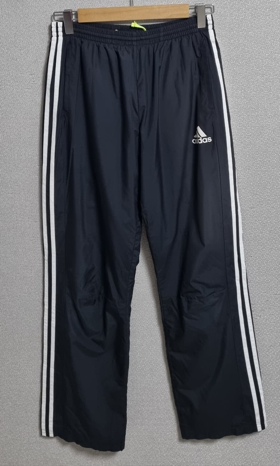 S ) 아디다스 블랙 기모 우븐팬츠 상품이미지1