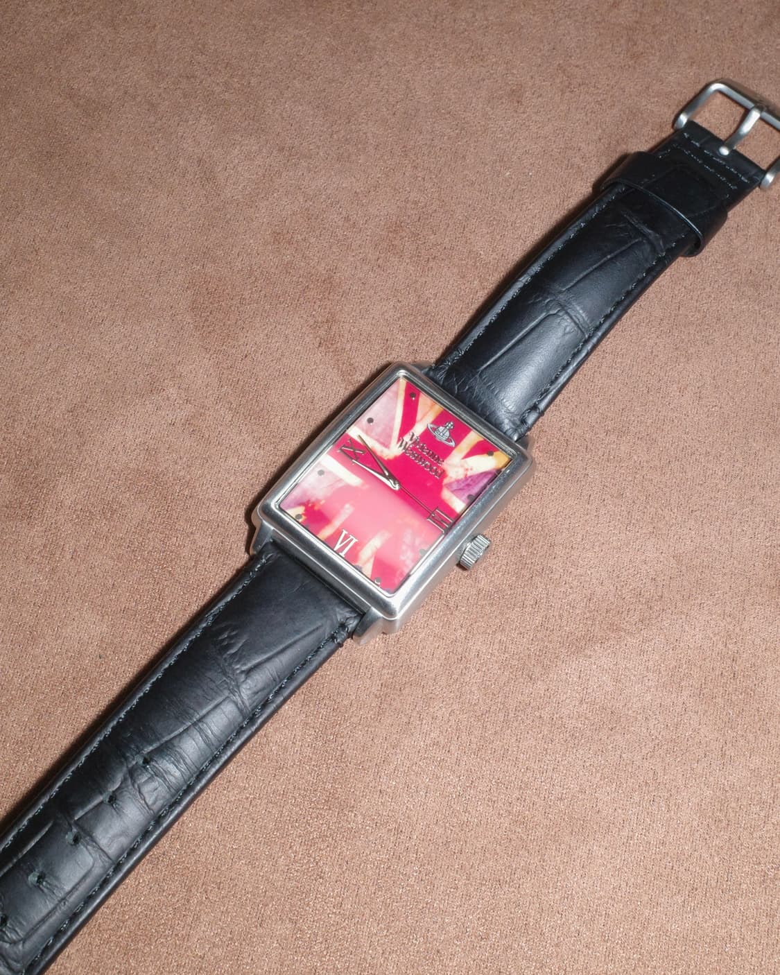 비비안웨스트우드 유니언잭 레더 시계 워치 상품이미지4