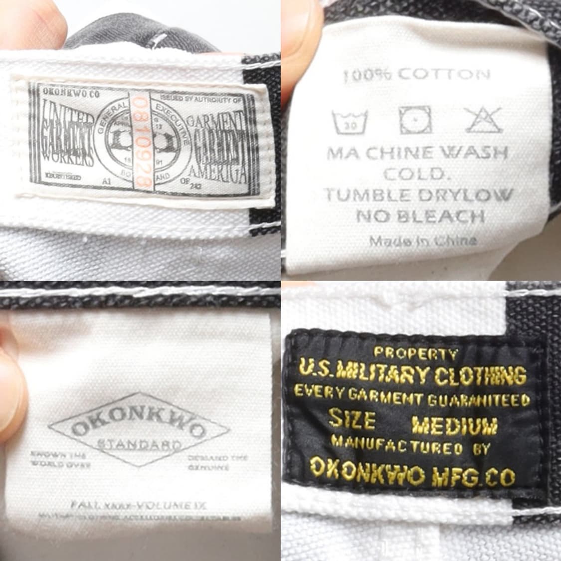 Okonkwo 16oz Prisoner Pants 

 상품이미지8