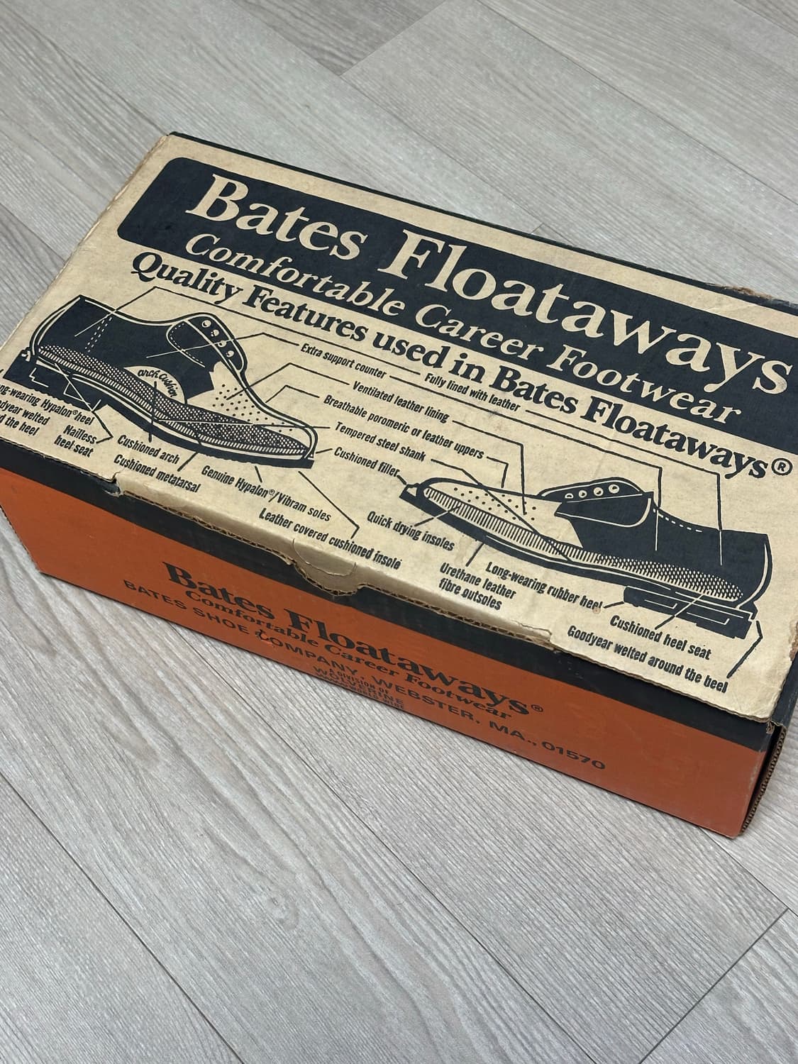(8.5) 미해군 더비 슈즈 화이트 상품이미지5