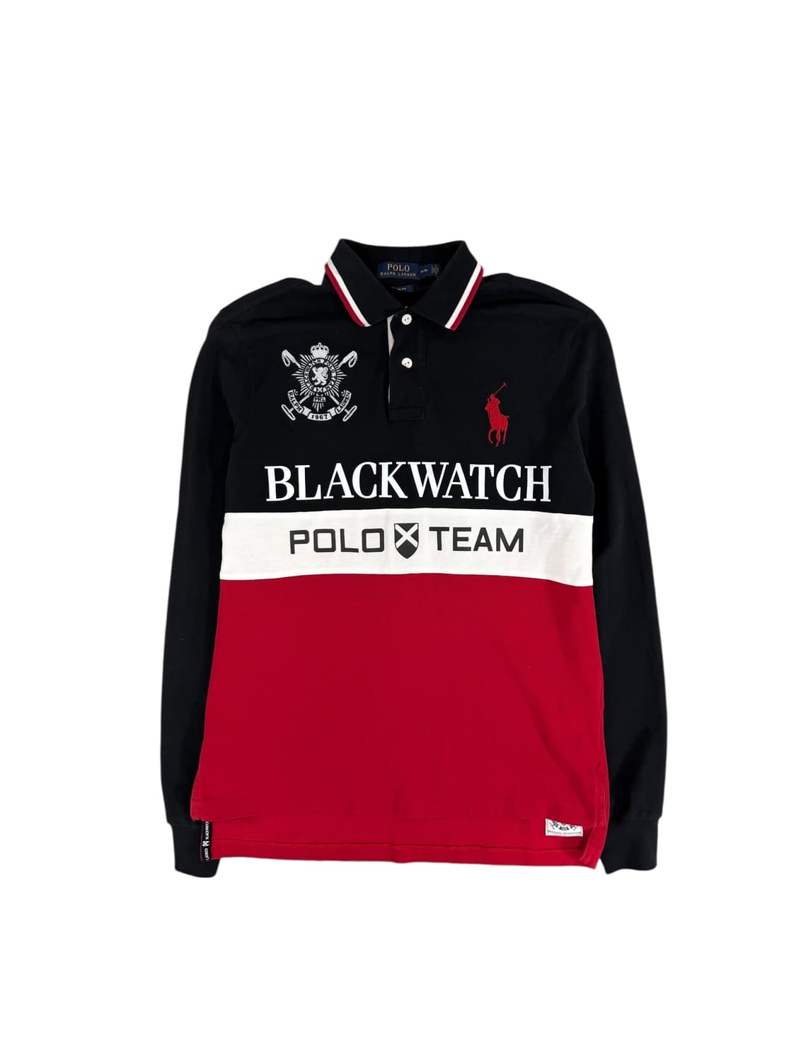 폴로 빅포니 블랙와치 긴팔카라티 (man m) 상품이미지1