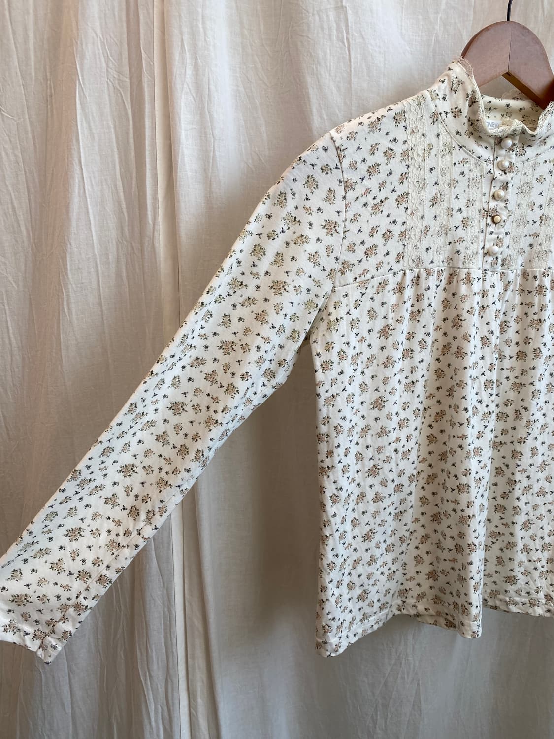 플라워패턴 하이넥탑(L) 상품이미지6