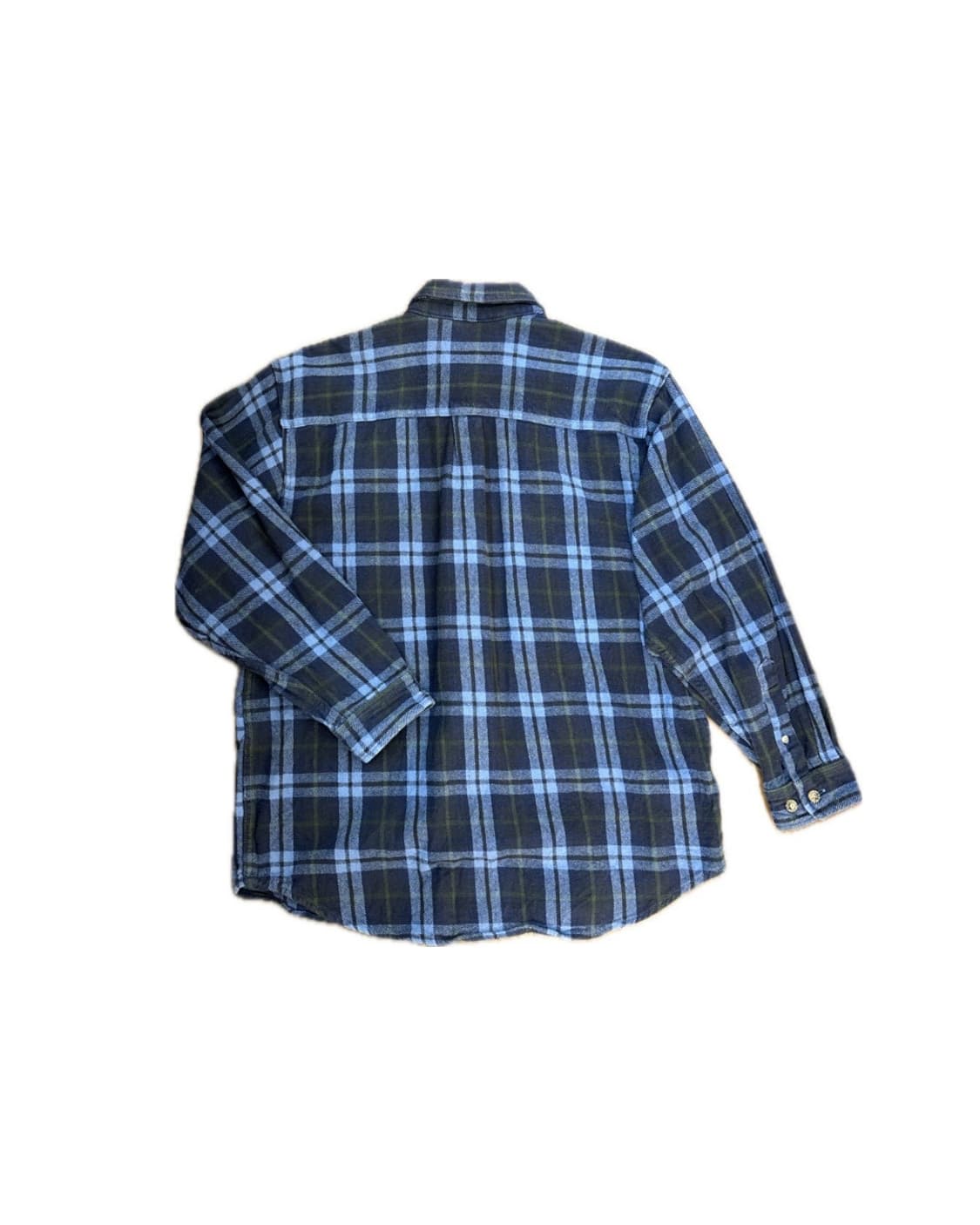 무스크릭 코튼 체크 셔츠 L 상품이미지3