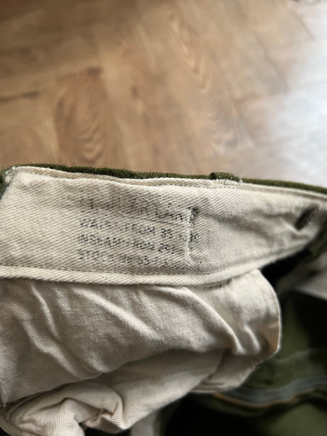 [38]50's 오리지널 U.S ARMY M-51 울 트라우저 팬츠 상품이미지6