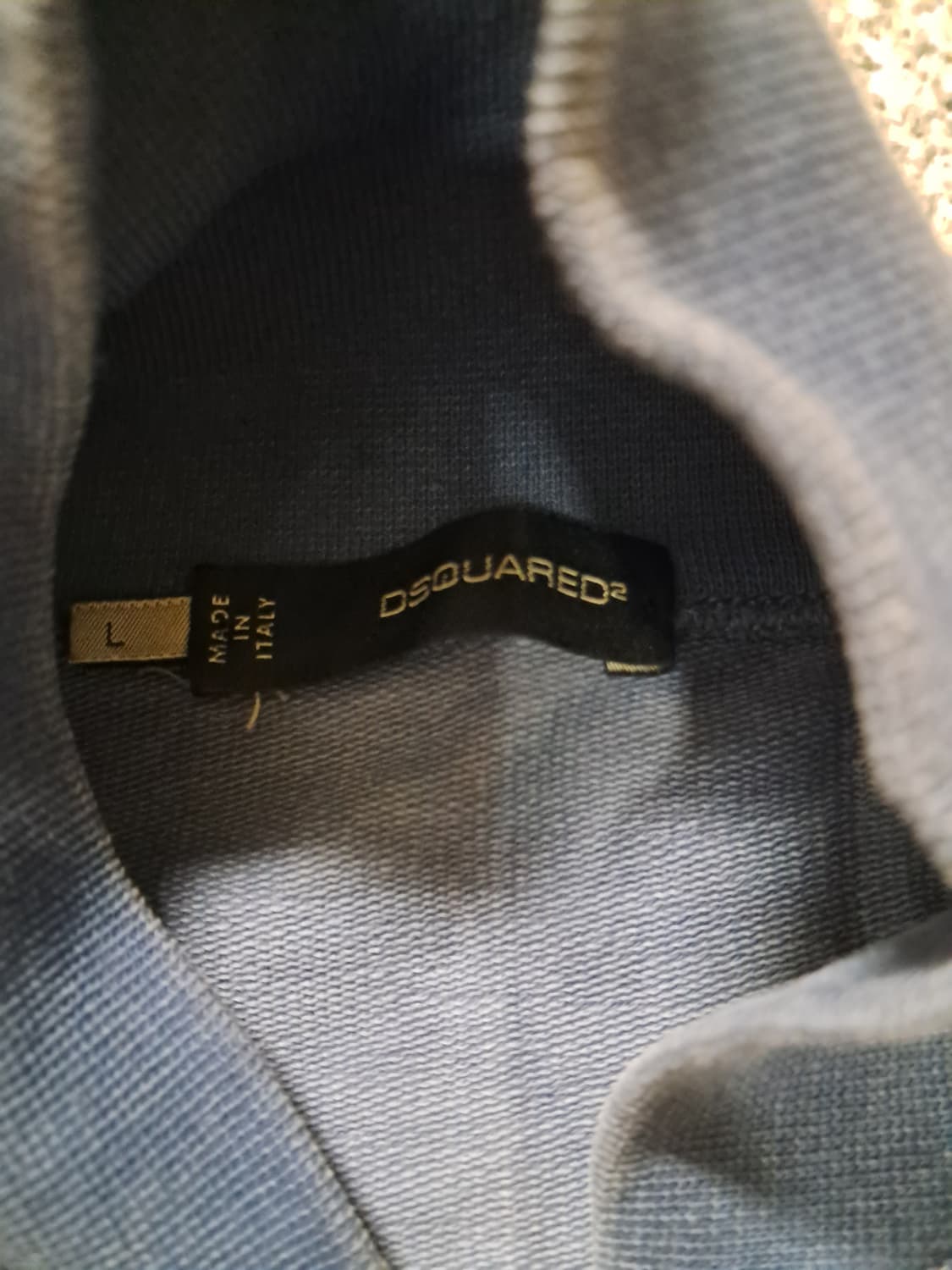 Dsquared2의 블루 코튼 집업 재킷 상품이미지5