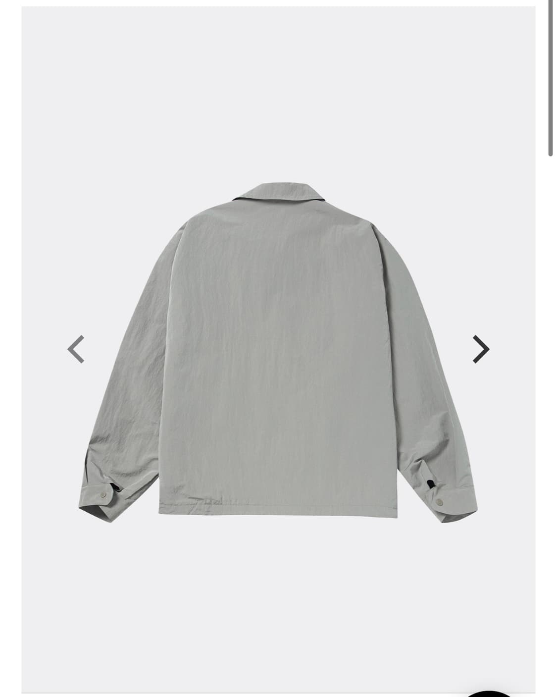 22SS COACH JACKET-GRAY 상품이미지3