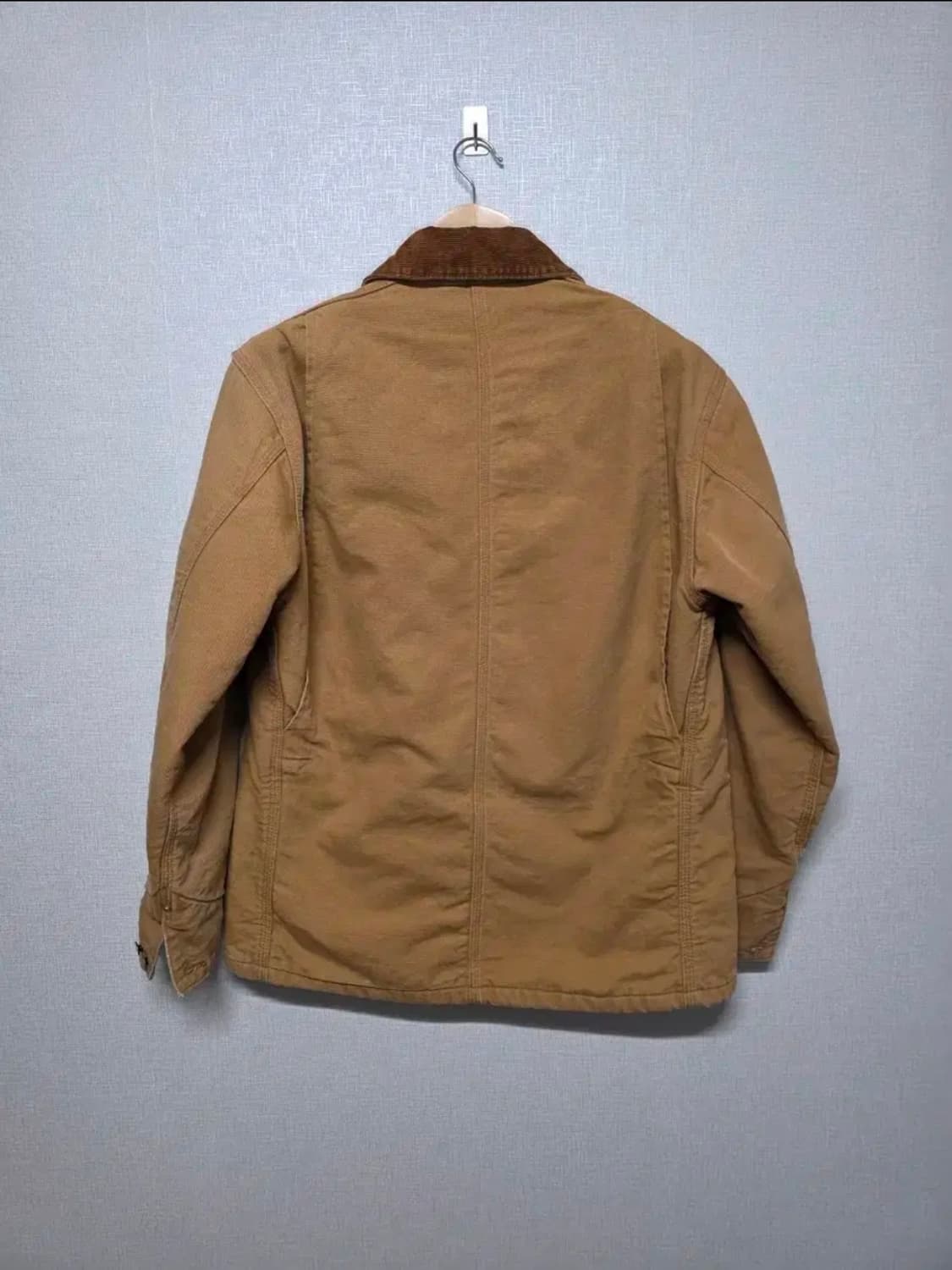 칼하트 브라운 덱 자켓 코듀로이 카라 사이즈 105 상품이미지4
