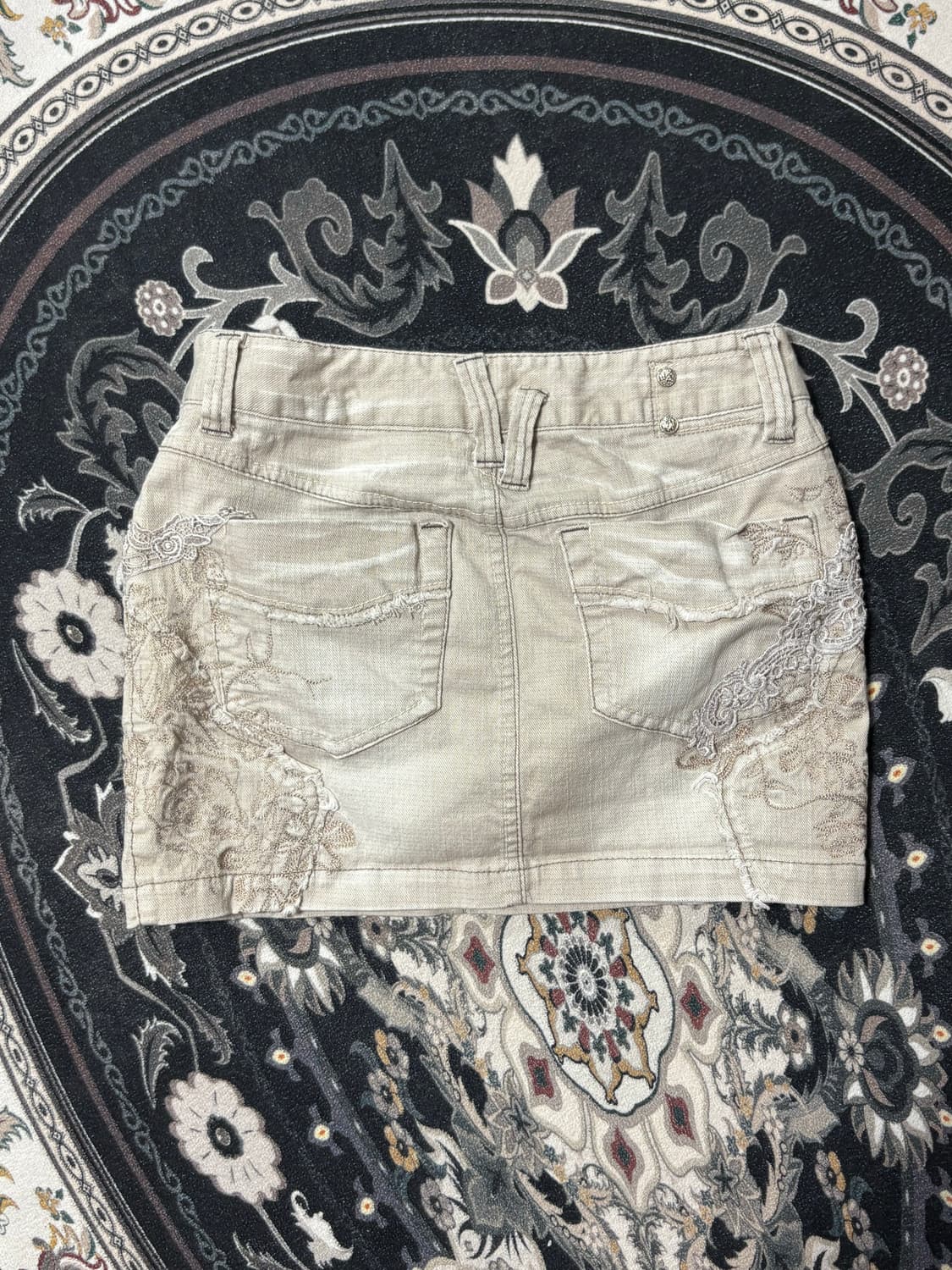 빈티지 페어리 자수 스커트 s 상품이미지2